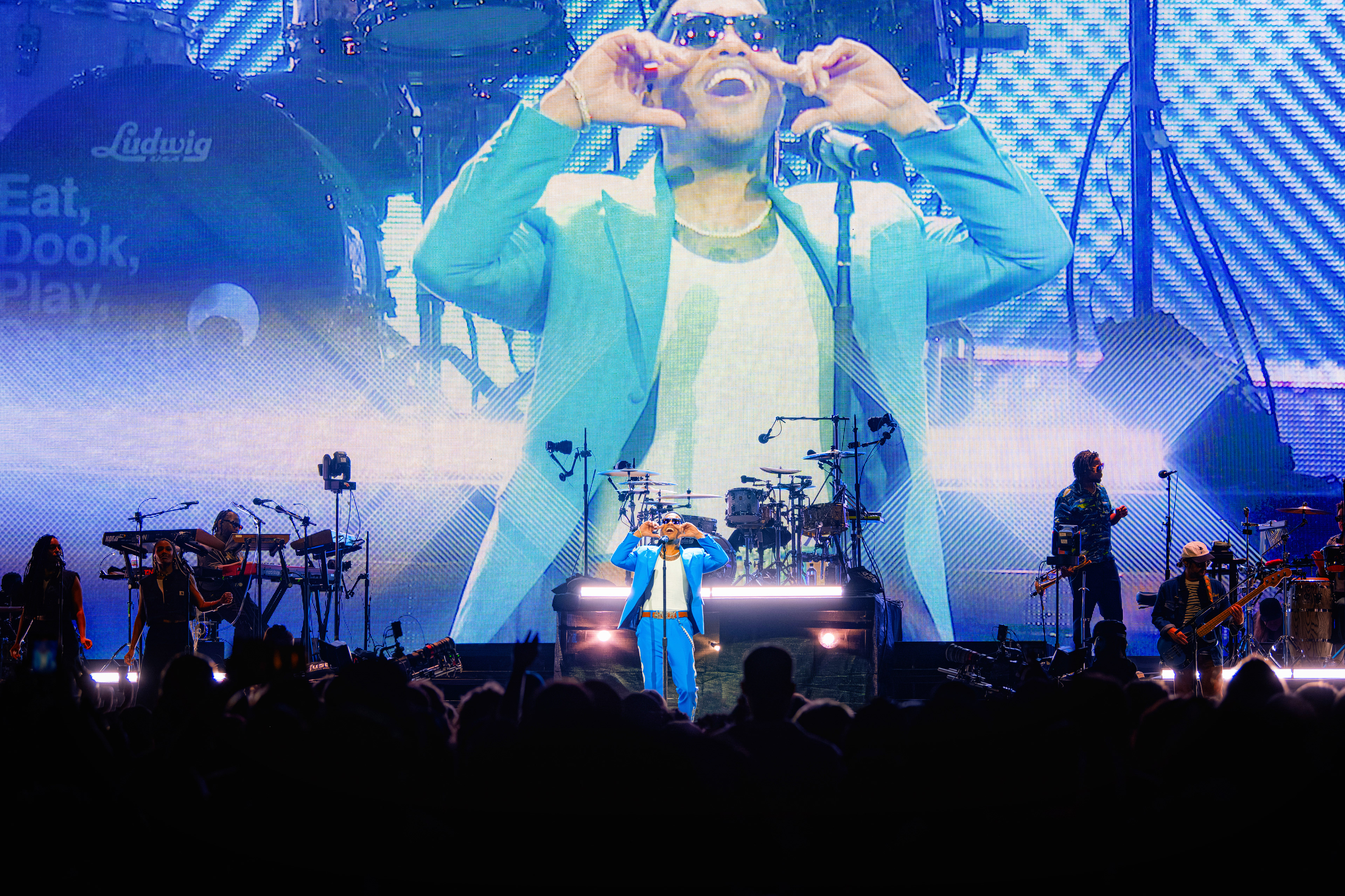 Anderson .Paak performing in Las Vegas