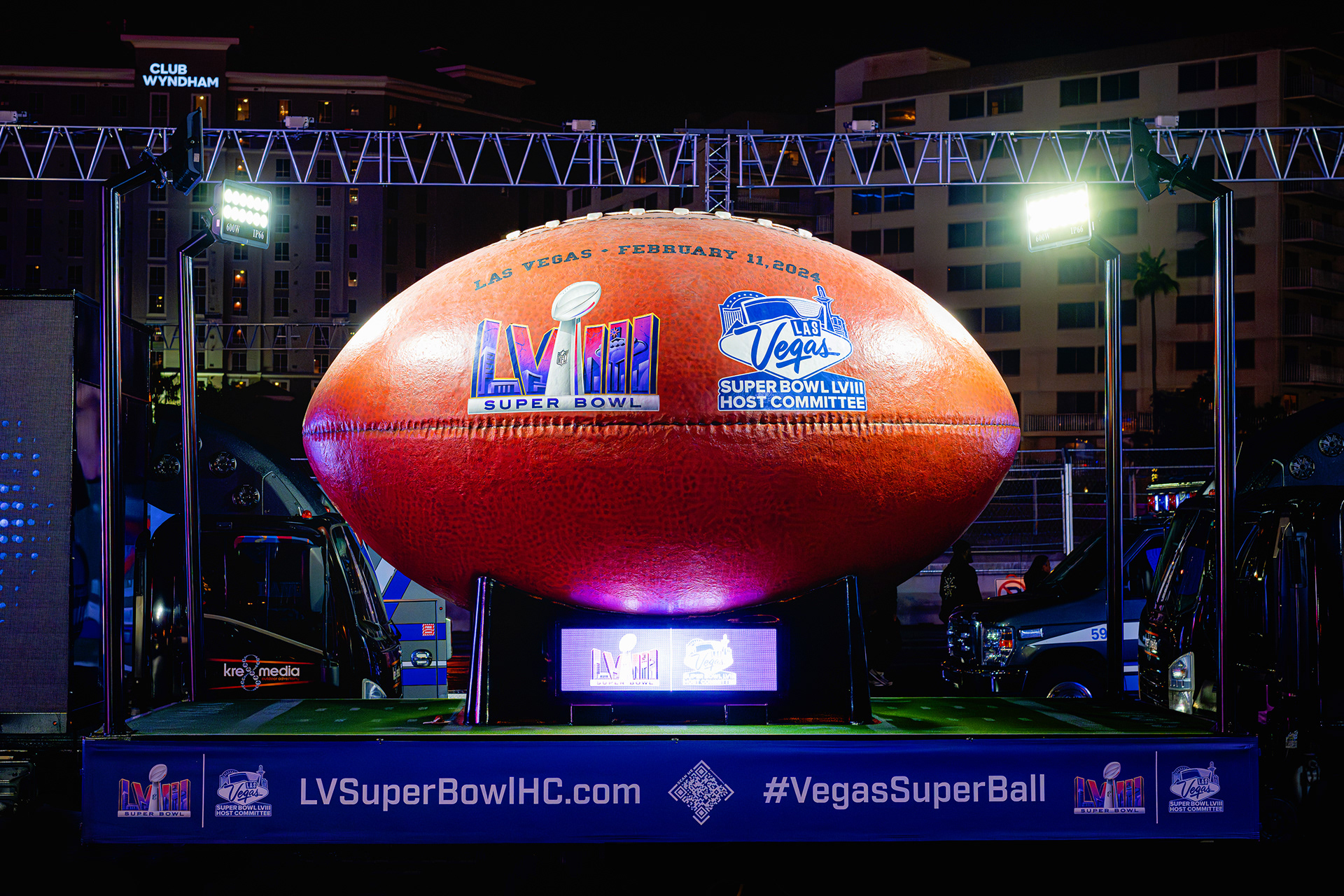 Super Bowl LVIII Host Committee kickoff party in Las Vegas
