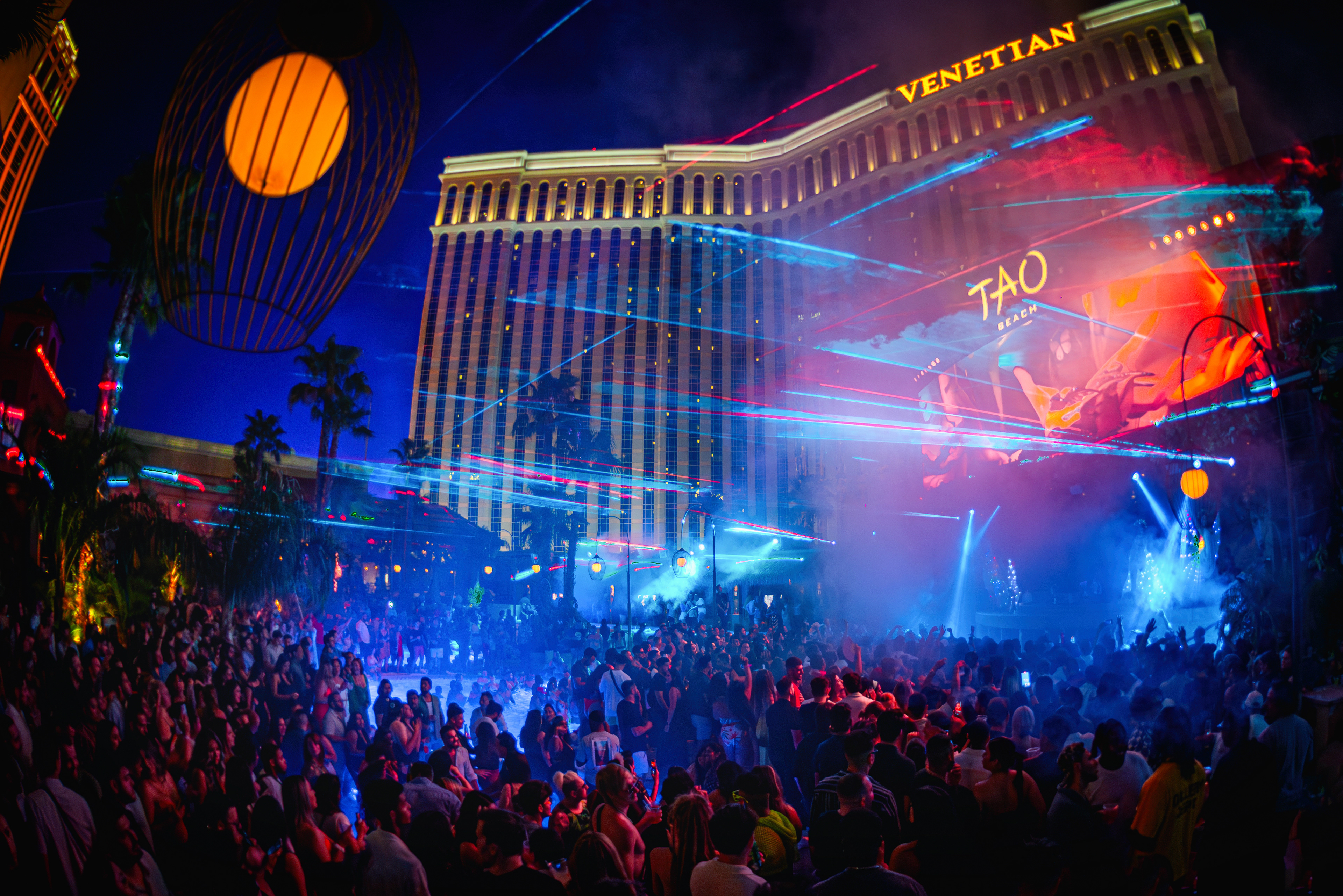 Tao Beach in Las Vegas