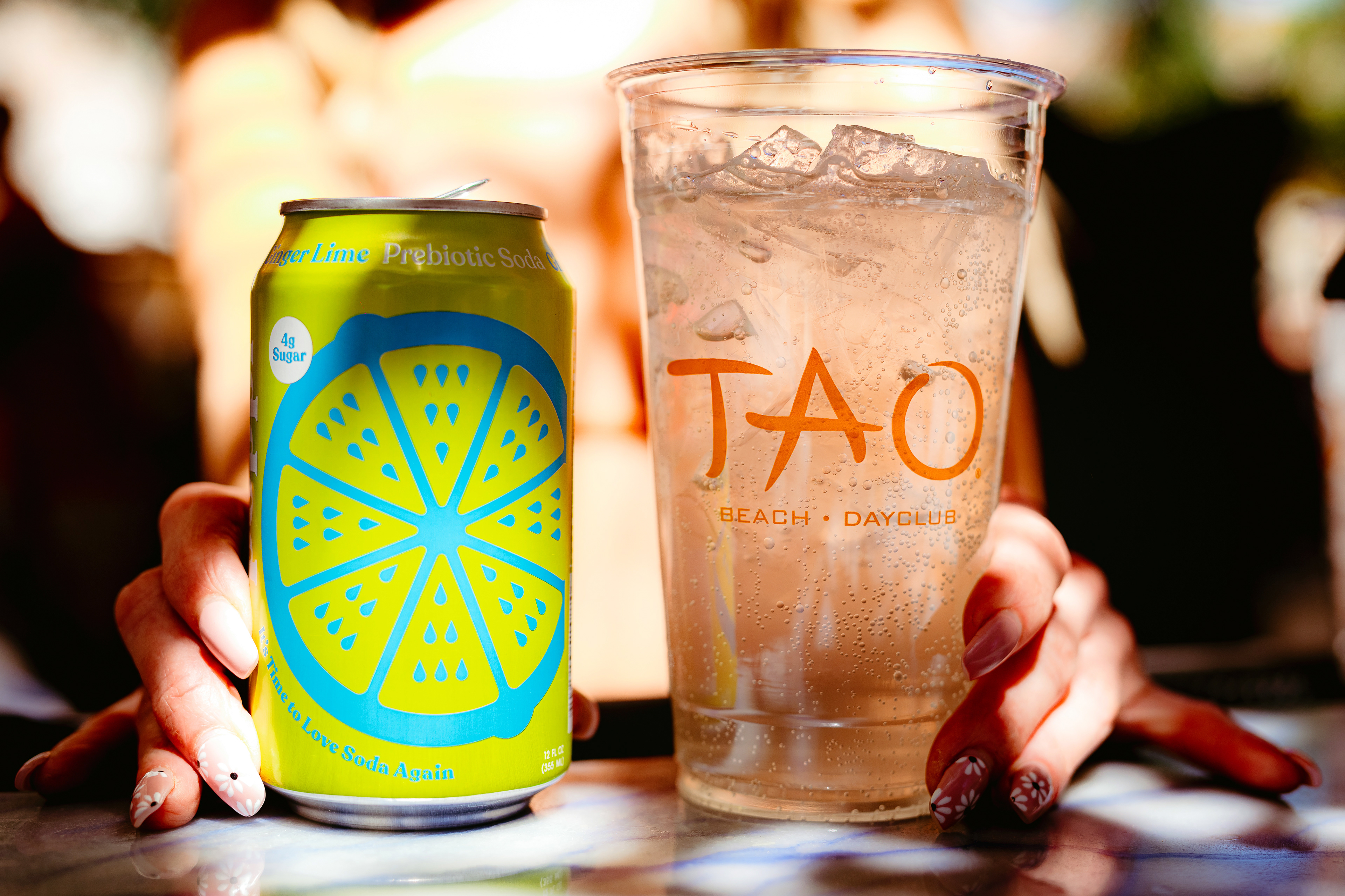 Poppi Soda X Tao Beach Partnership