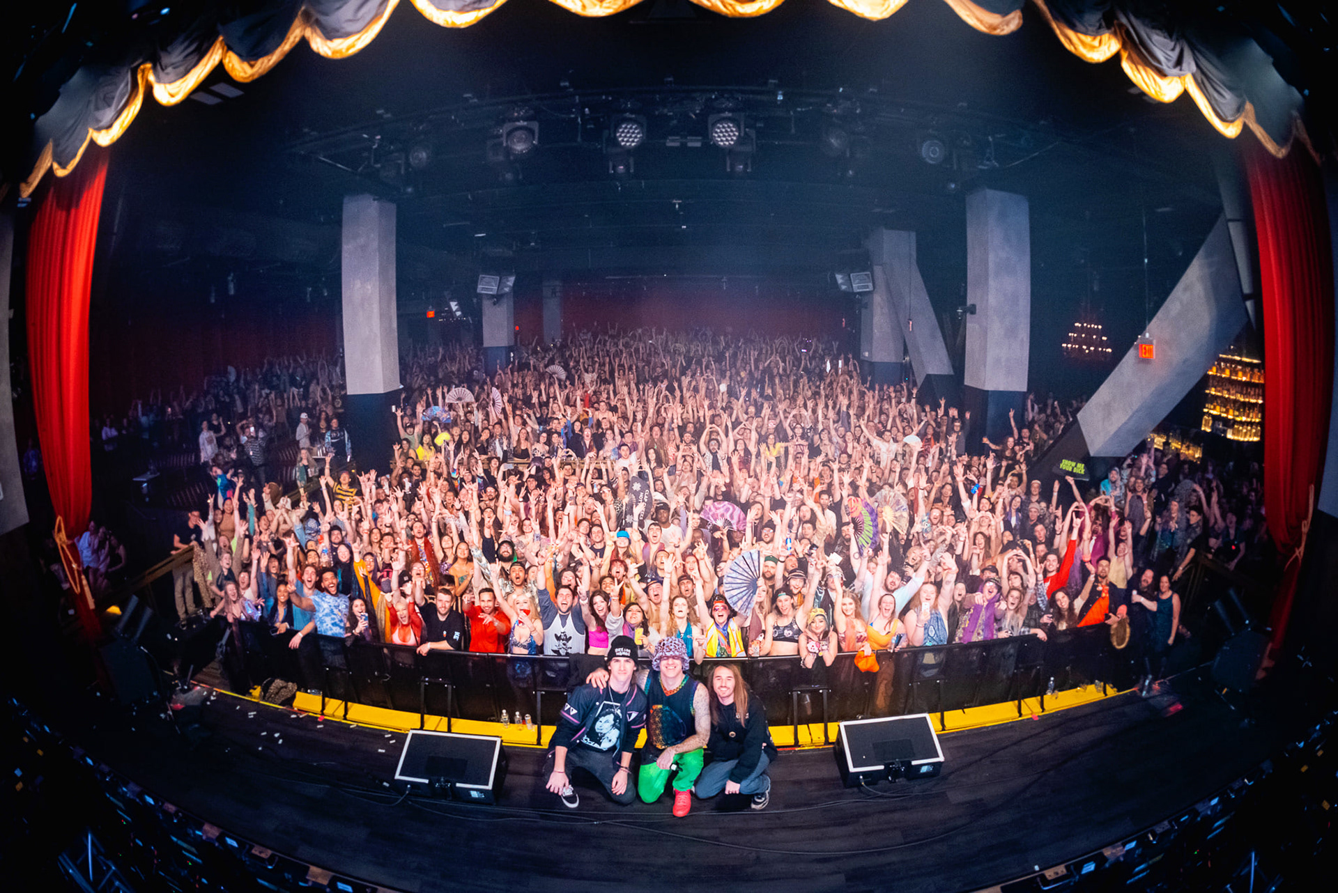 LSDREAM concert family photo in Boston