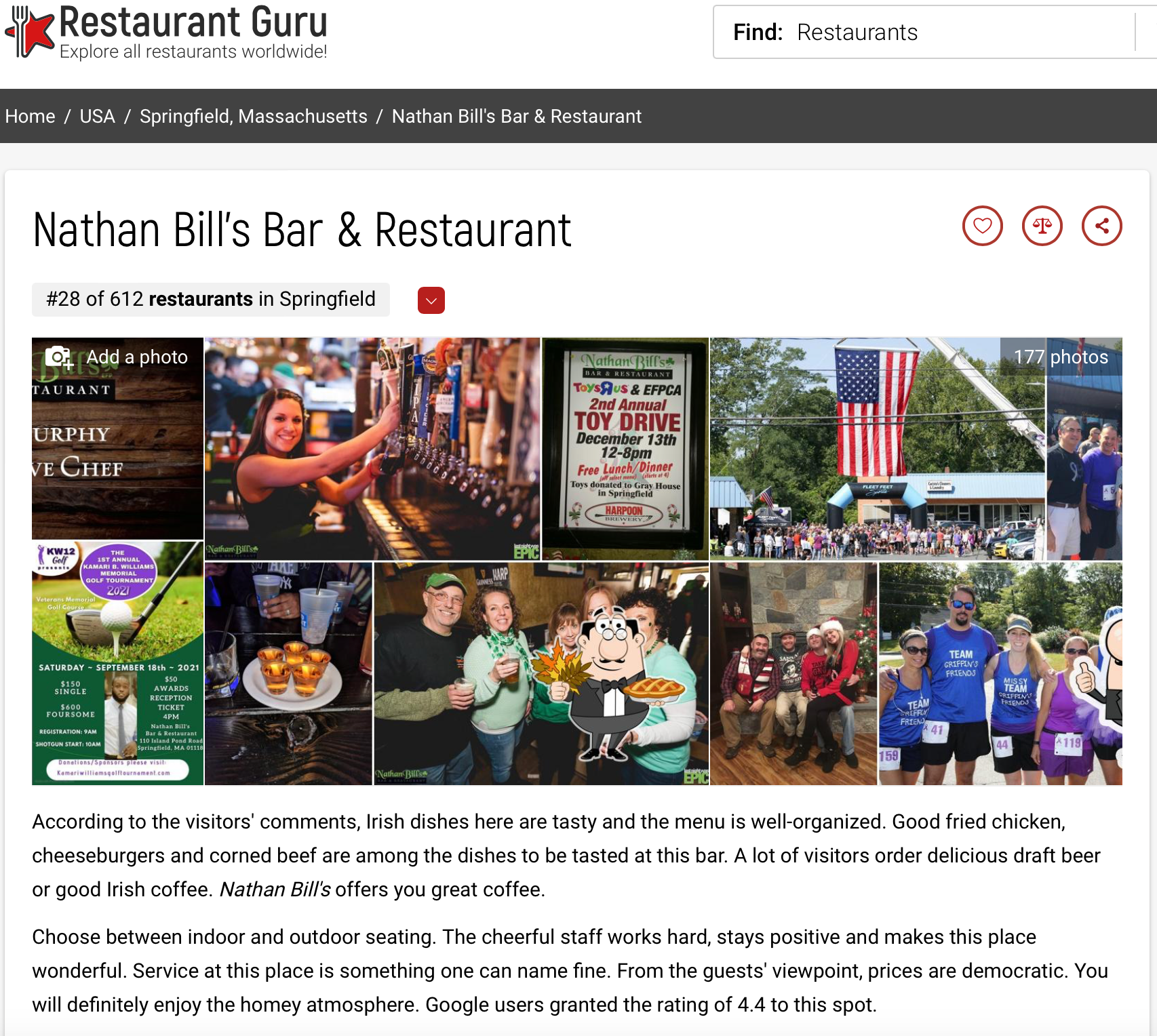 restaurantguru.com/Nathan-Bills-BarandRestaurant-Springfield-Massachusetts
