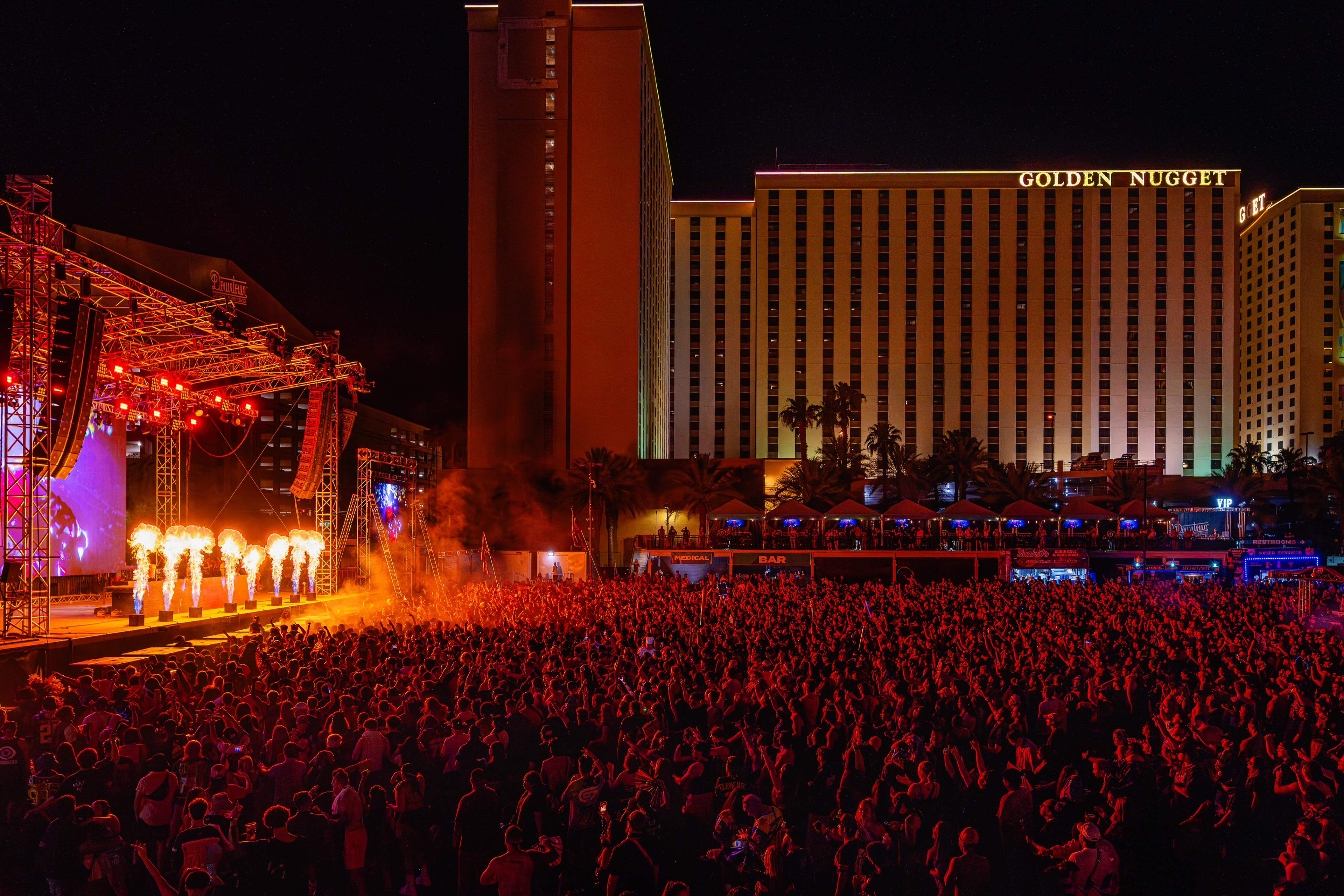 Subtronics performing in Las Vegas
