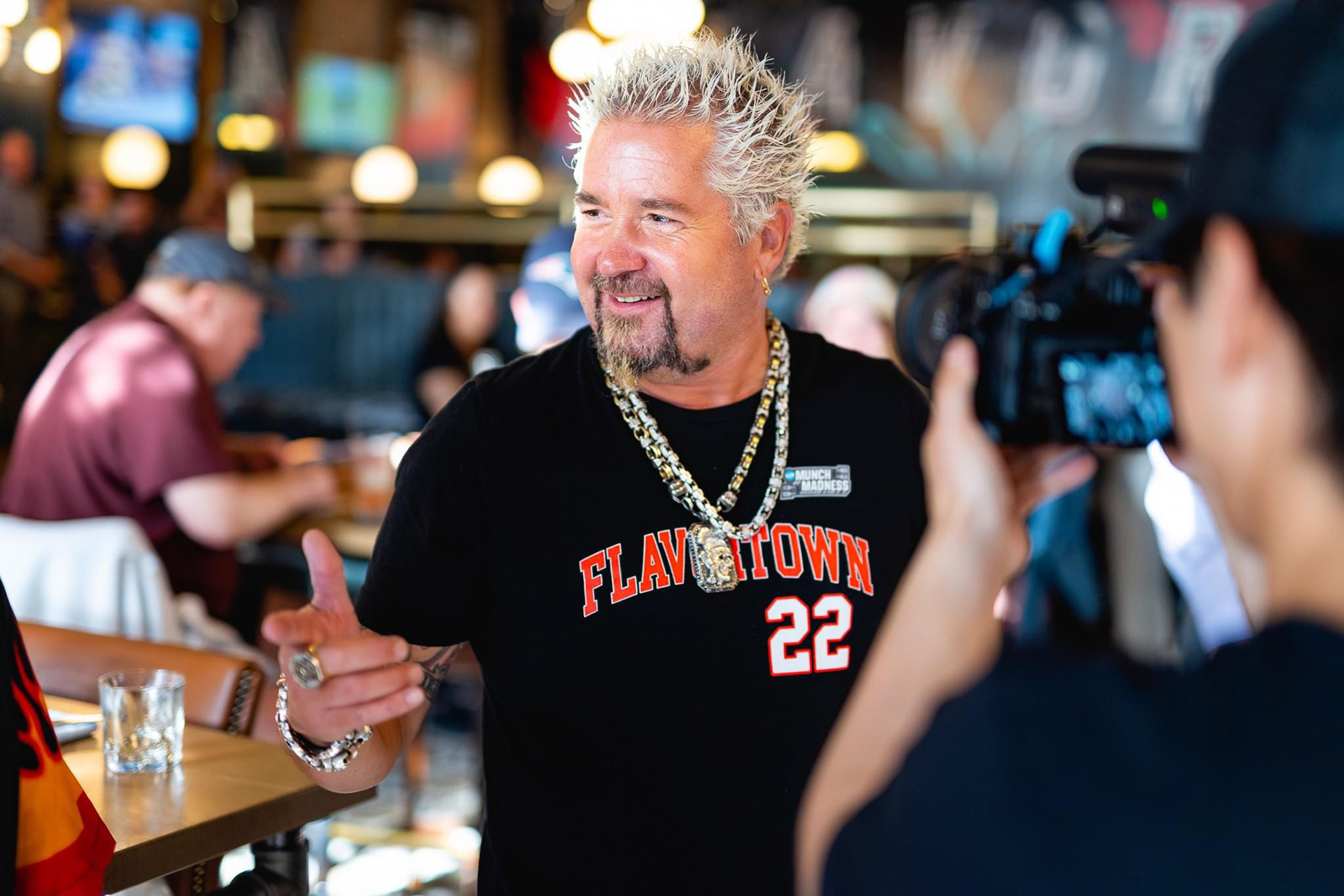 Guy Fieri in his newest downtown Boston restaurant location 