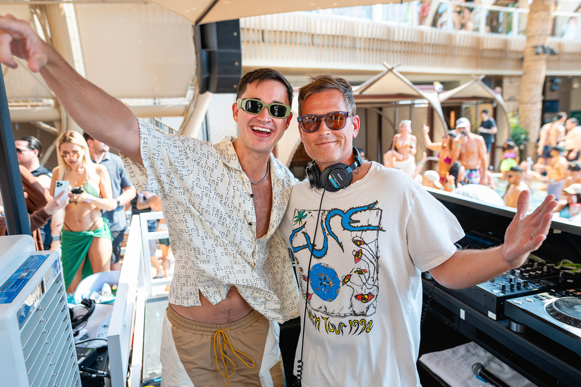 John Summit & Kaskade at Ayu Dayclub in Las Vegas