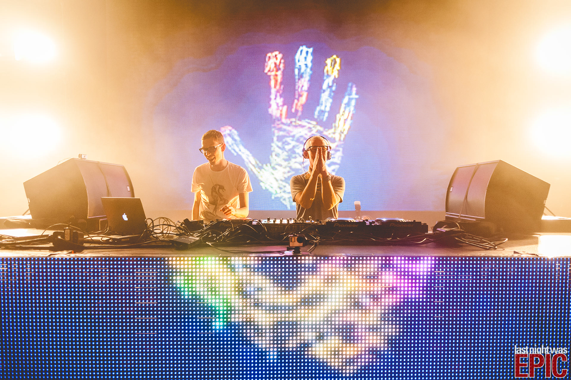 Above & Beyond performing in Boston