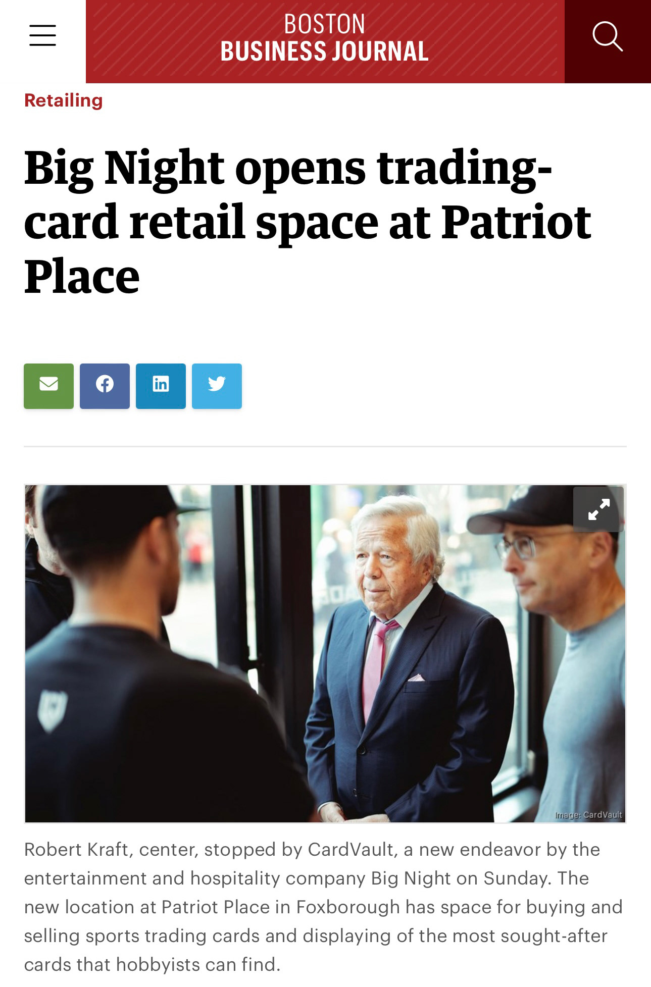 bizjournals.com/boston/news/2021/10/25/big-night-opening-trading-card-retail-space-at-pat.html