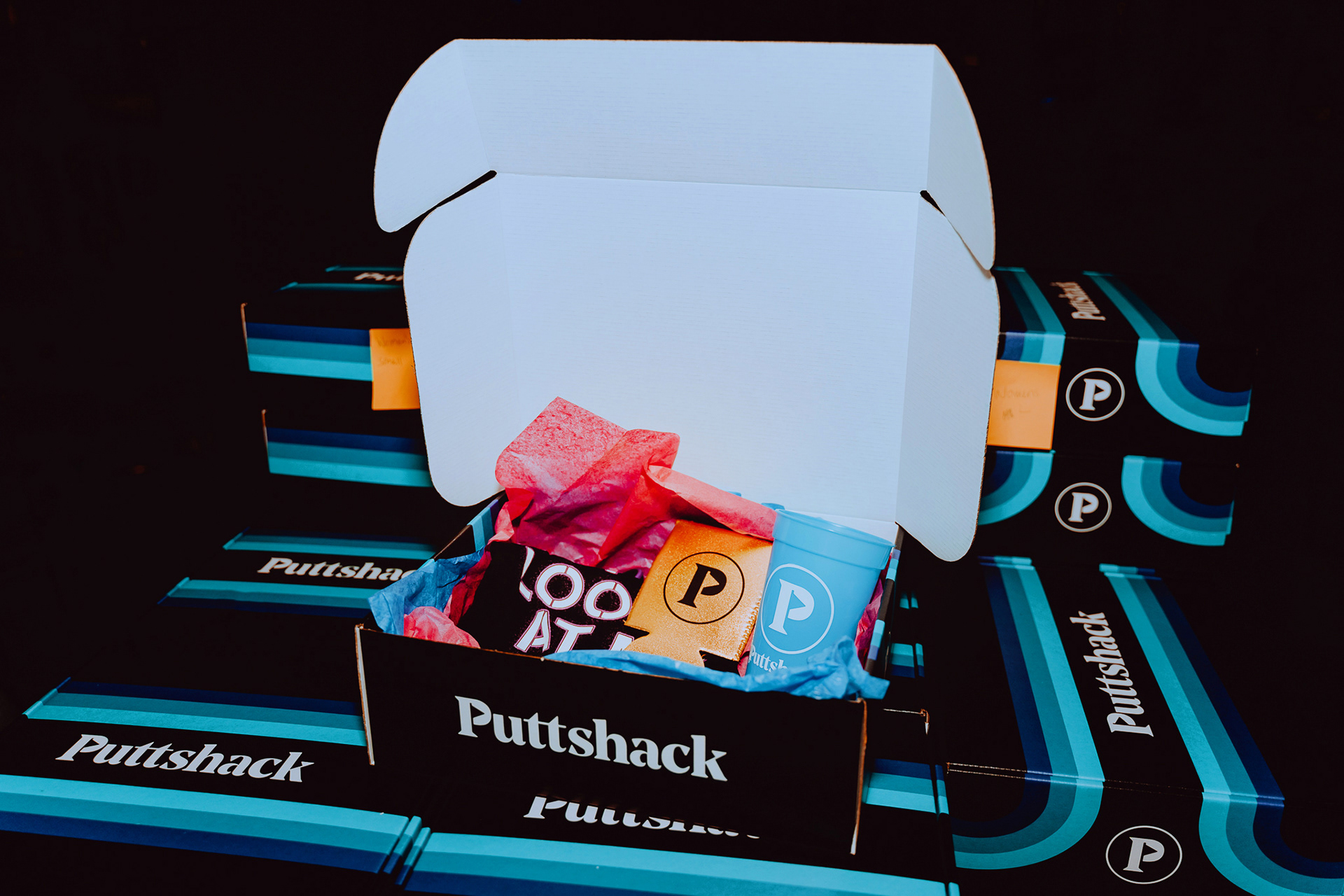 Puttshack Boston PR Kits
