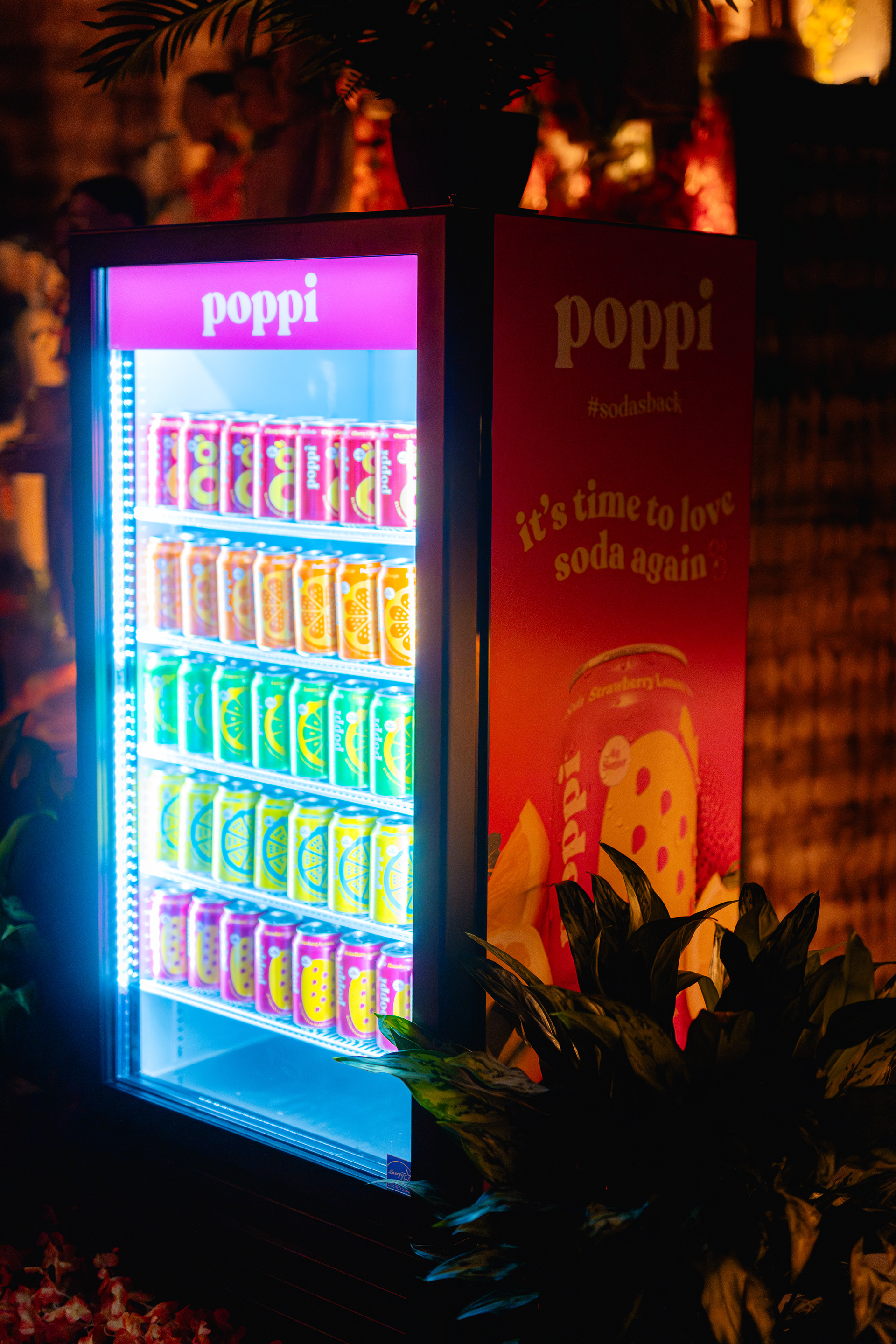 Poppi Soda X Tao Beach Partnership