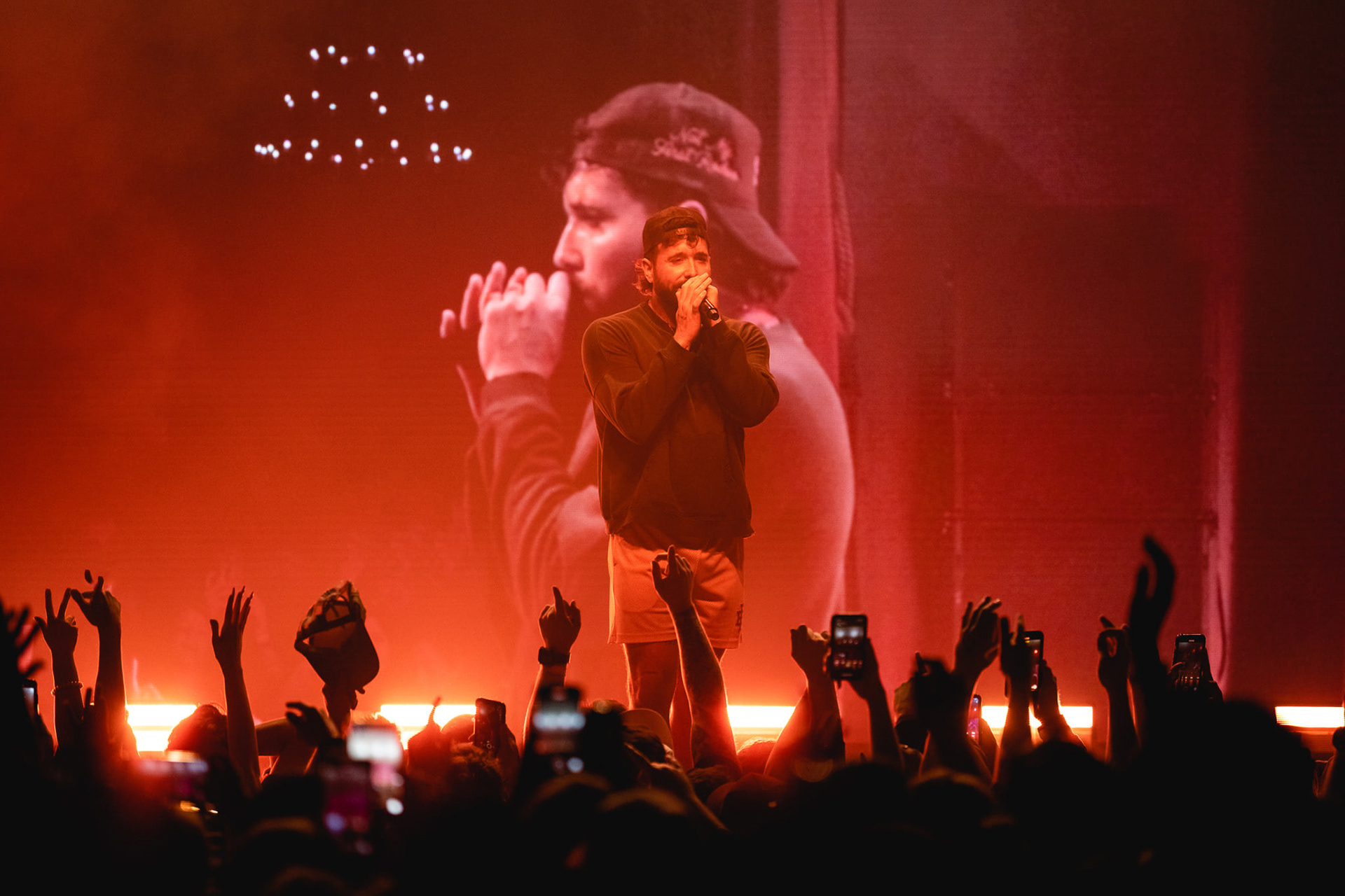 mike. performing in Boston