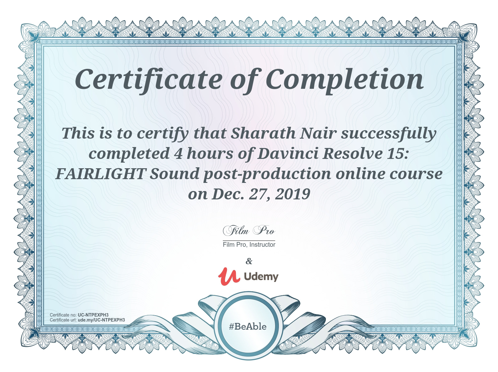 Audio Production
