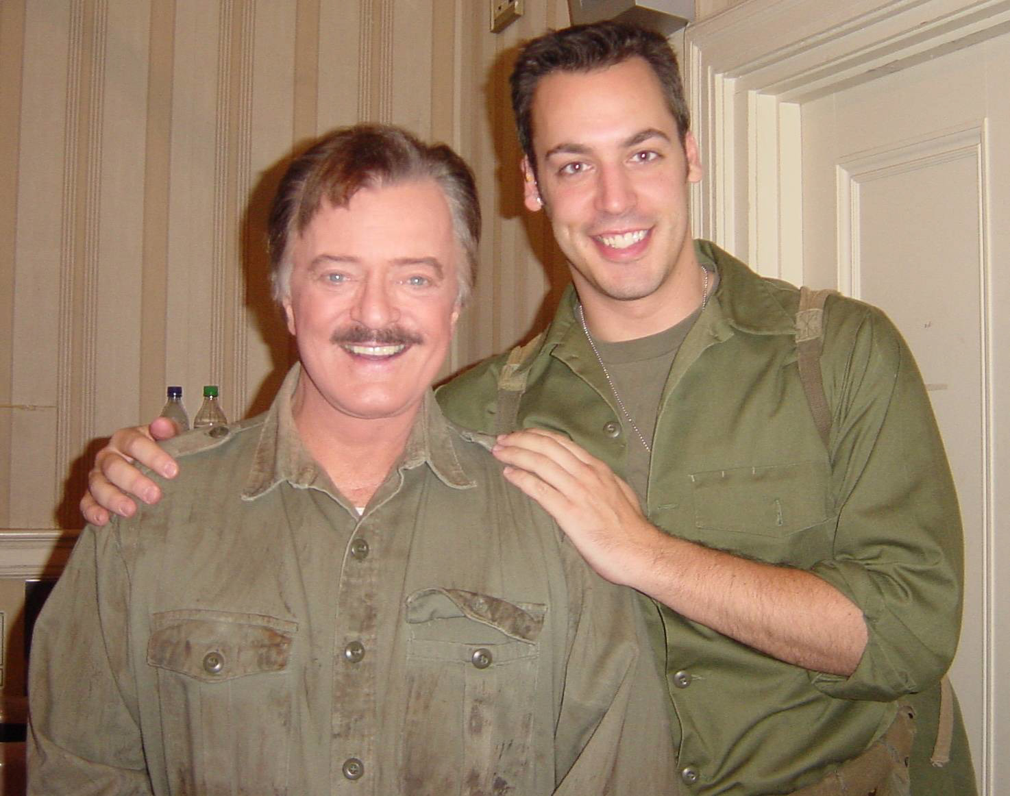 with Robert Goulet, South Pacific National Tour