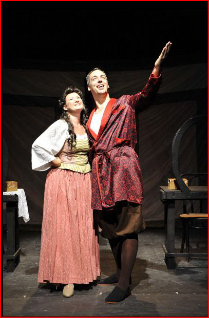 with Sarah Kleeman, Kiss Me Kate - Weathervane Theatre