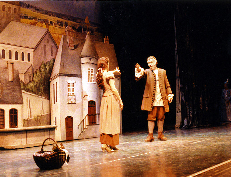 with Jana Werner, Die Schone und das Biest European tour