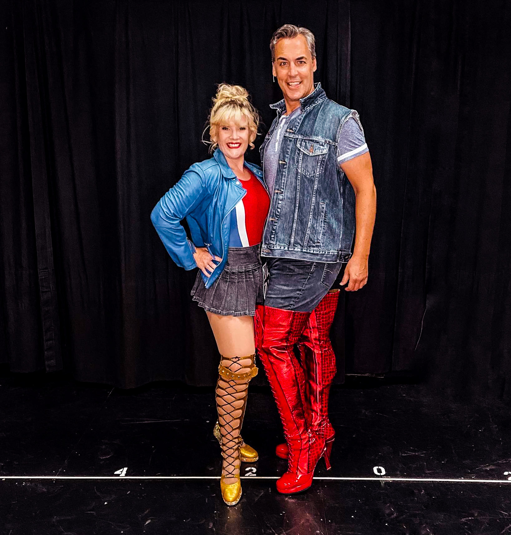 with Samantha Stevens, Kinky Boots, Arts Center of Coastal Carolina