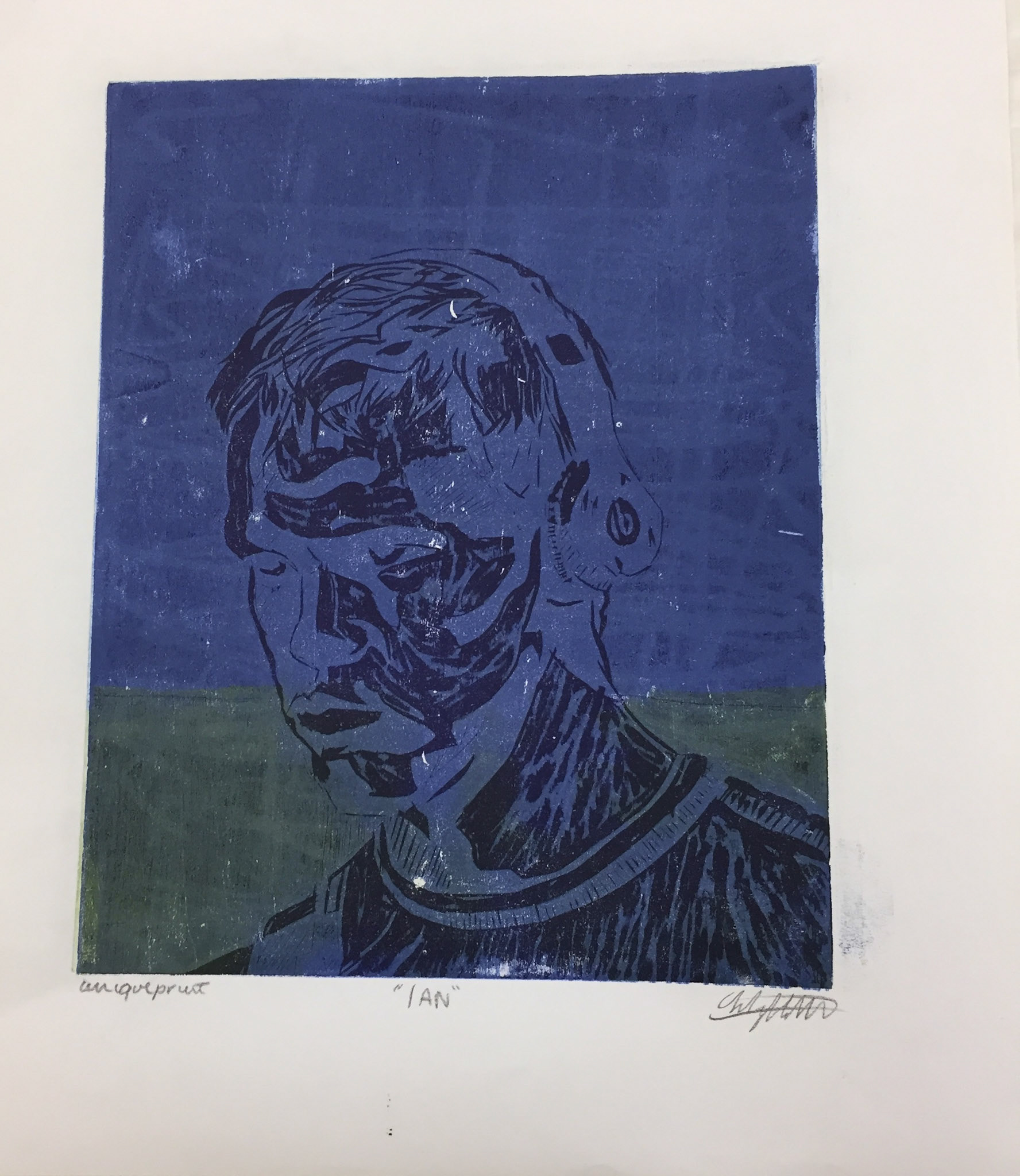 Ian, 2017, WWoodcut