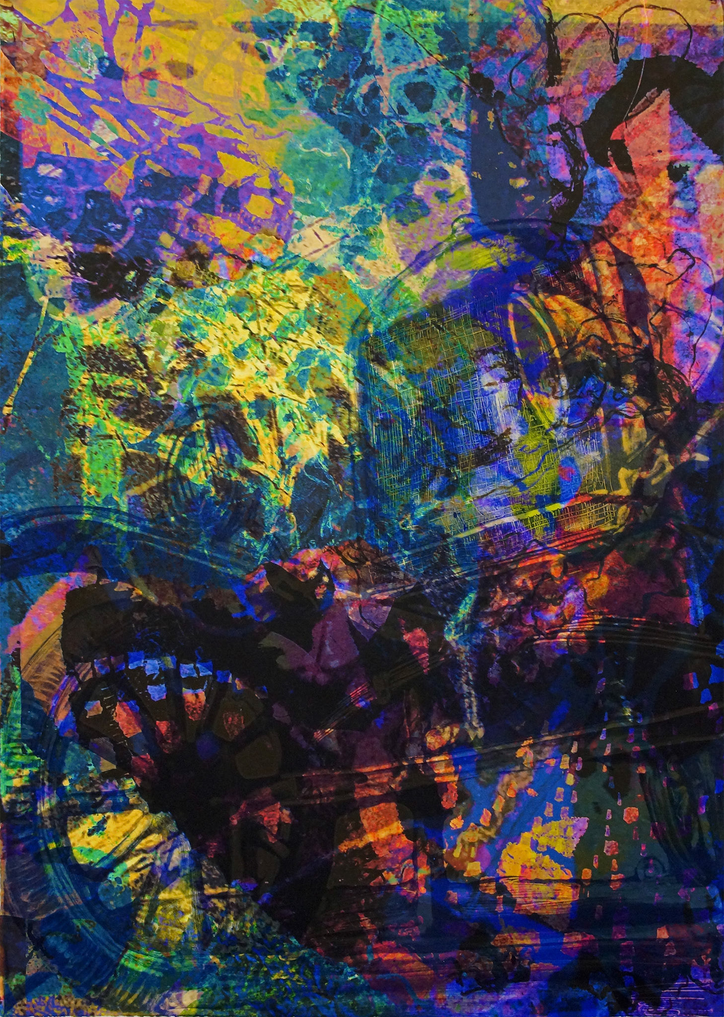 Roadster, 2021, Monotype