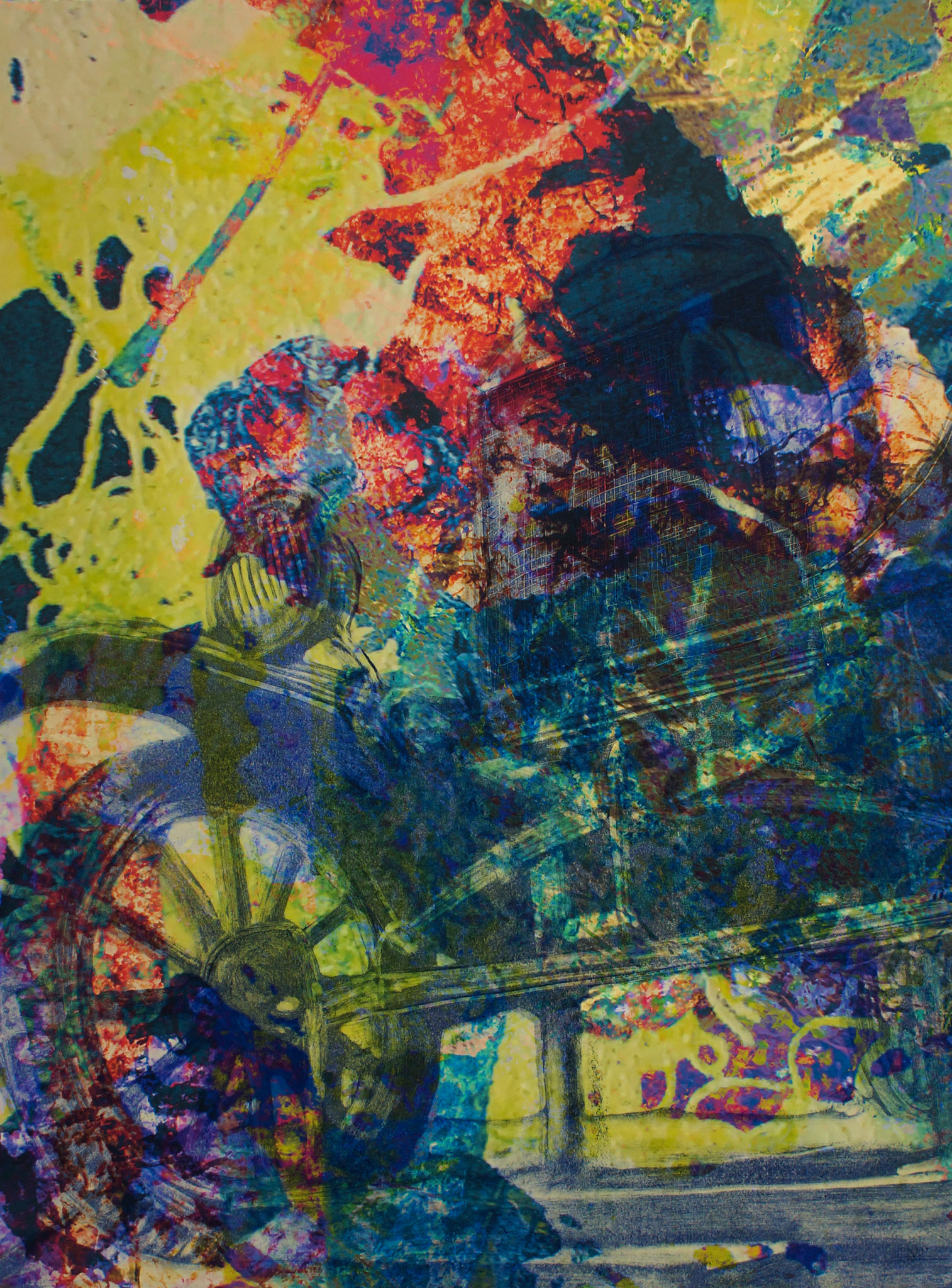 Roadster II, 2021, Monotype