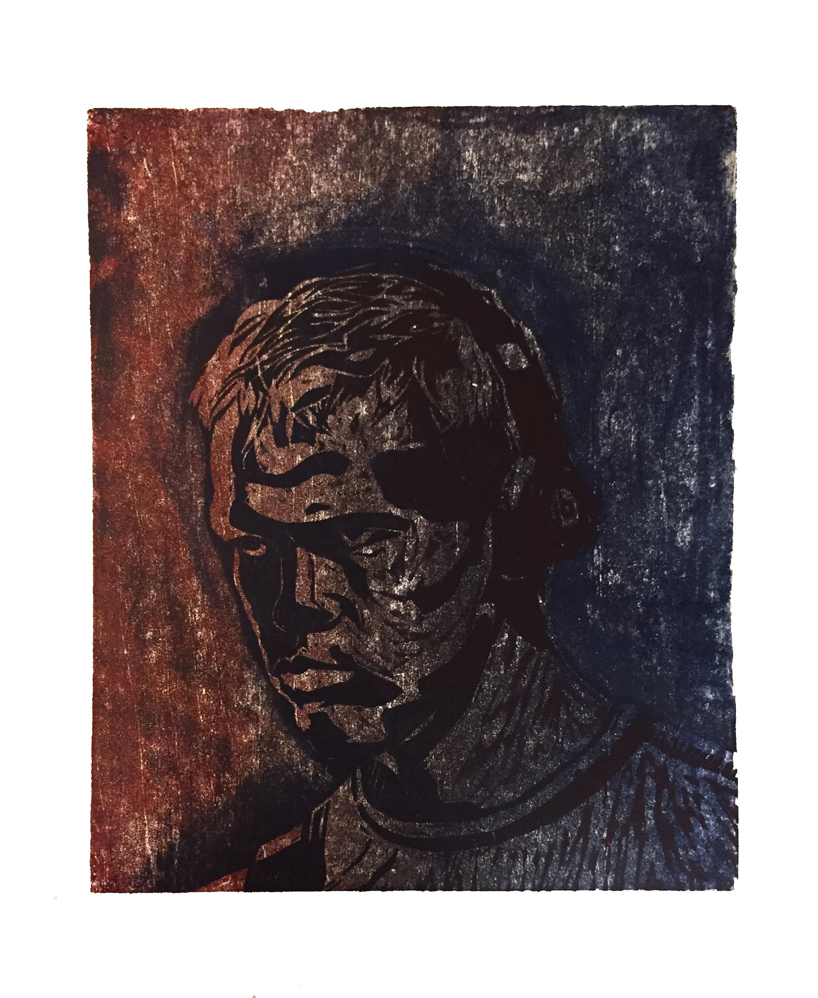 Untitled, 2017, Woodcut