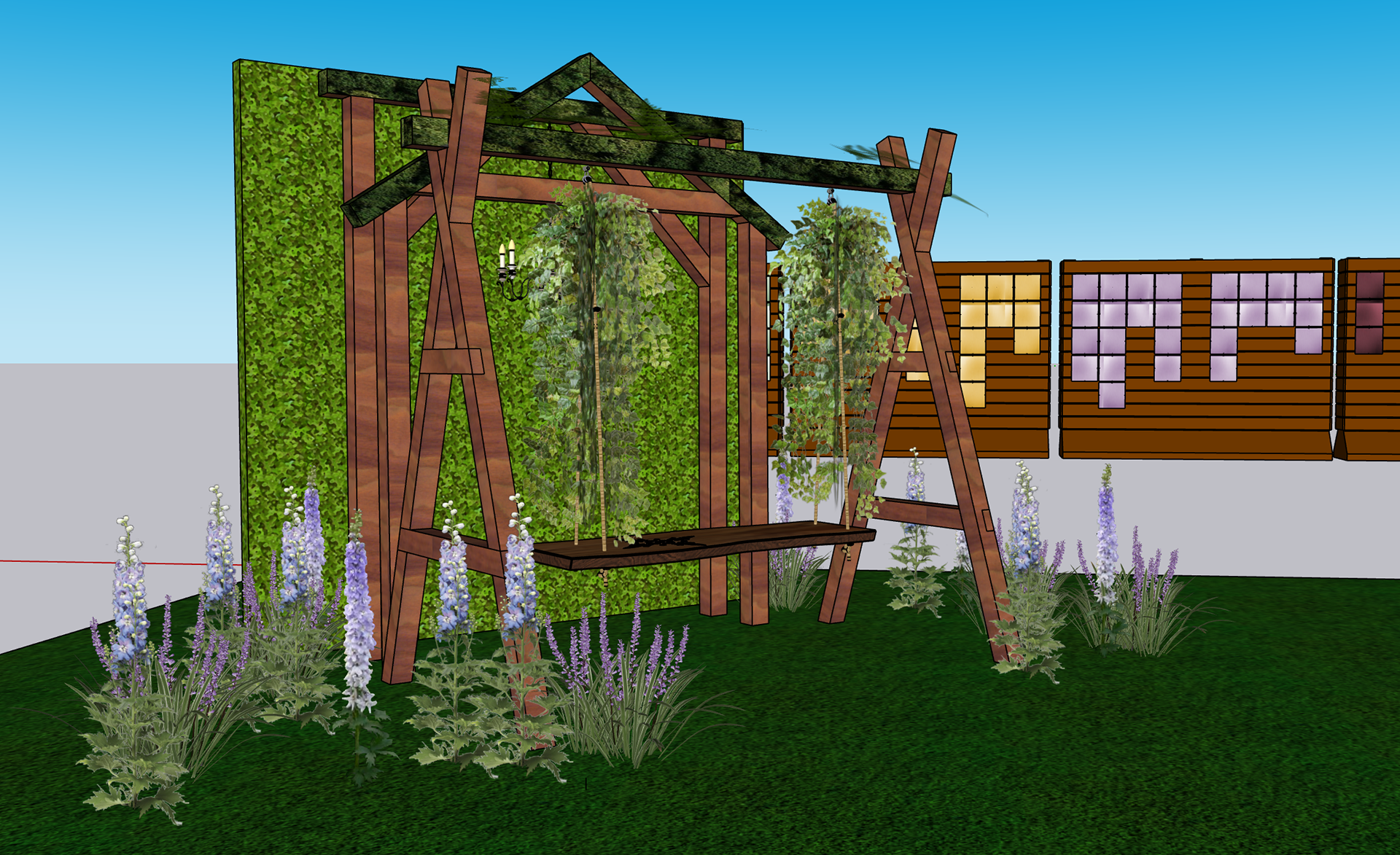 Party on the Patio Taylor Swift Tribute - 3D Model SketchUp - Mohegan Sun