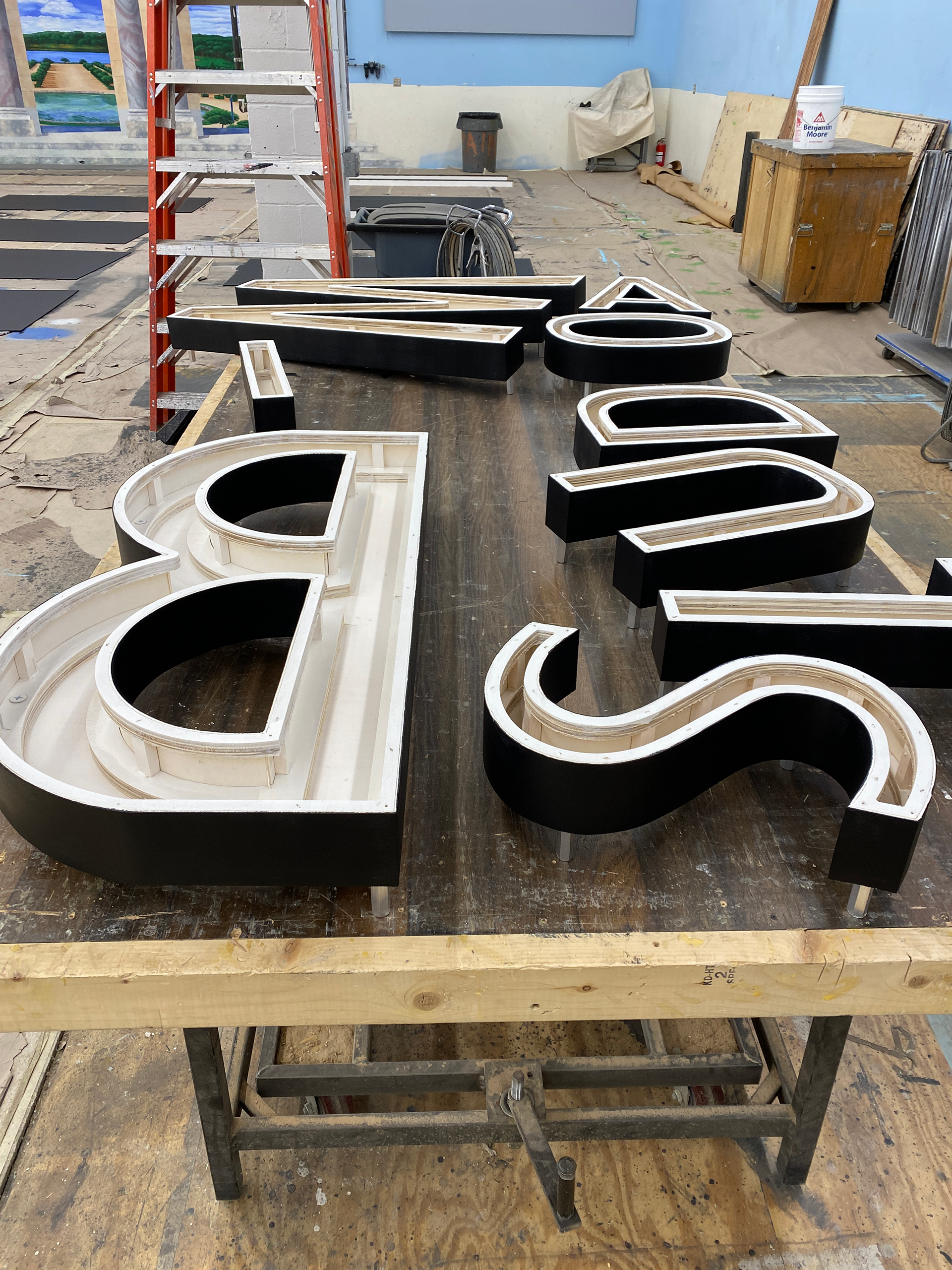 Hartford Stage - It's A Wonderful Life - radio station letters