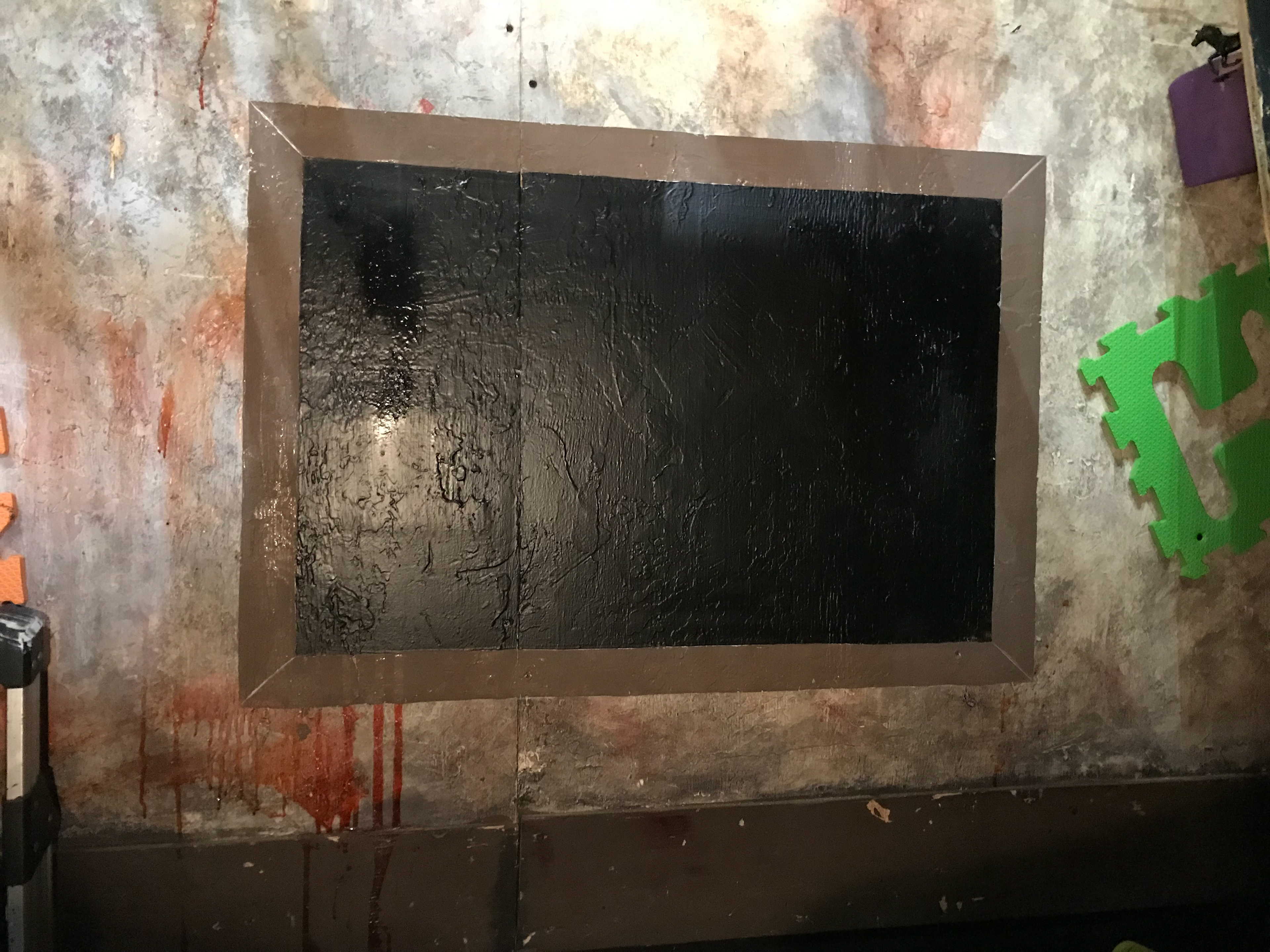 Gateway's Haunted Playhouse - 2D chalkboard