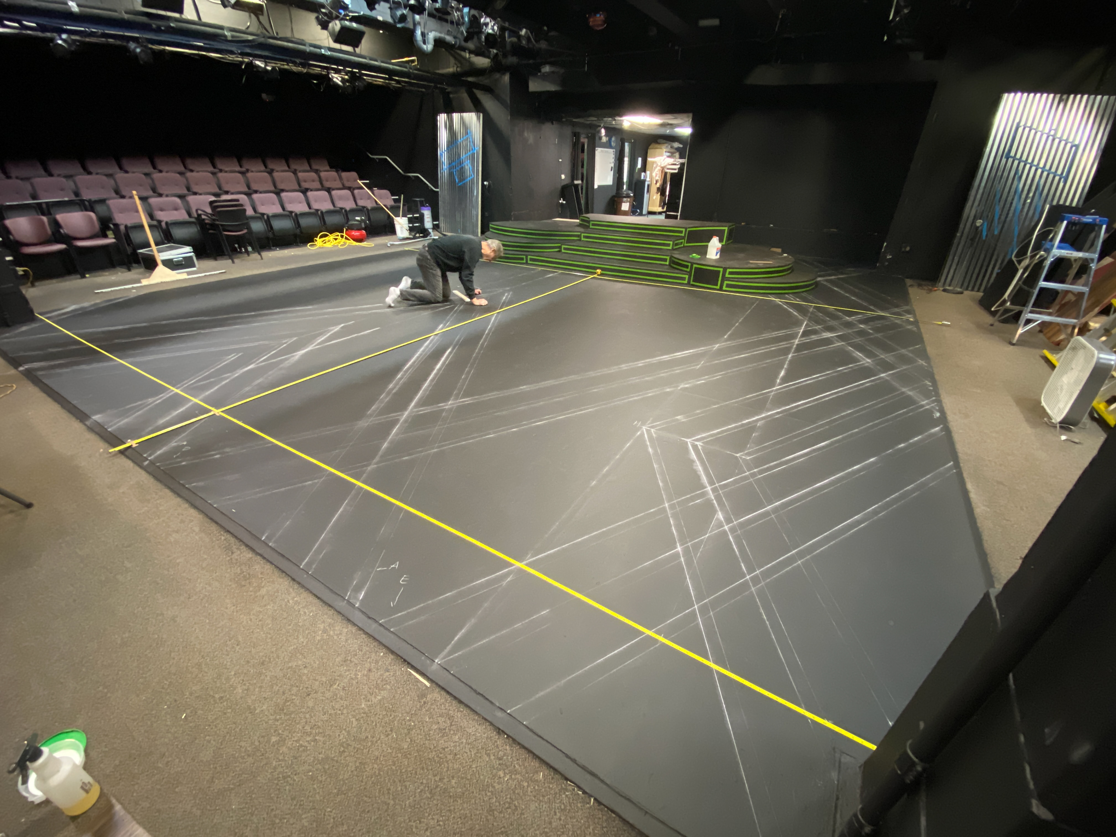 Playhouse on Park - stop/time dance theater Divas: Double or Nothing - floor layout
