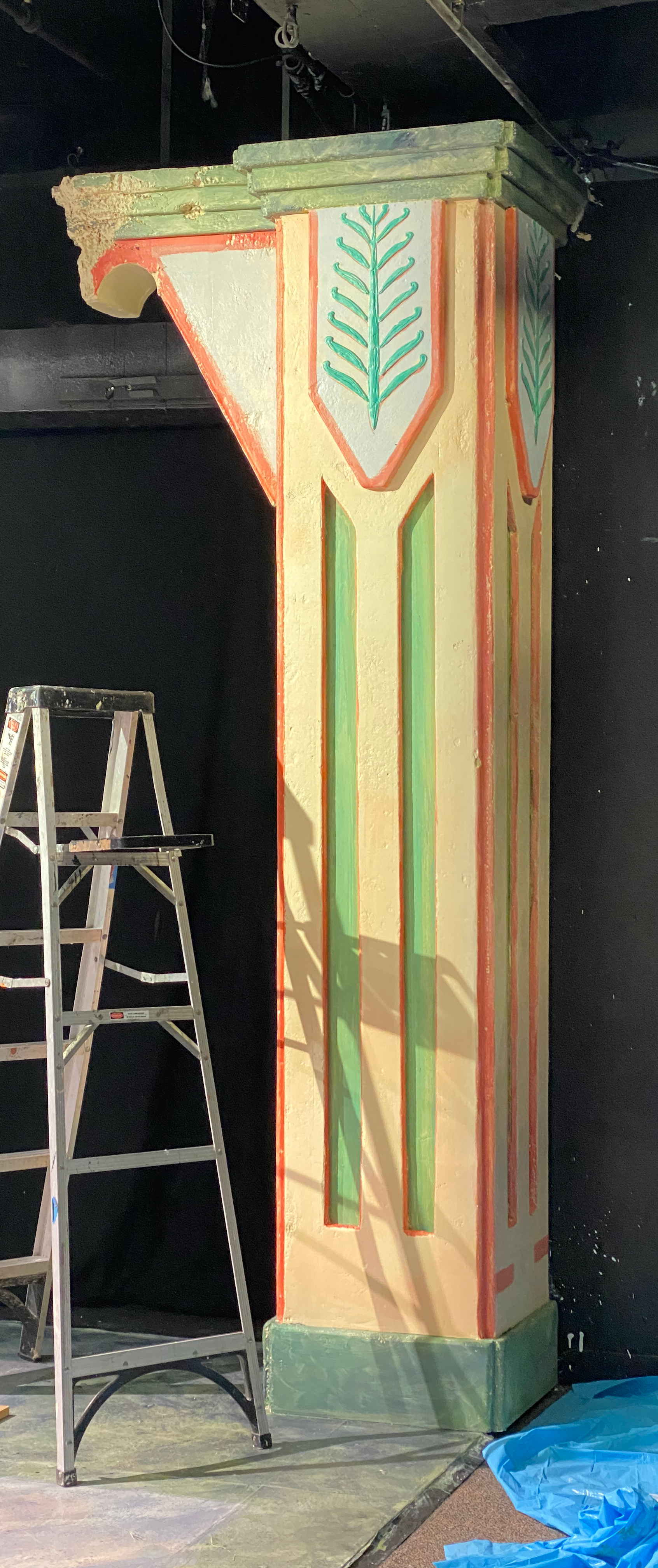 Playhouse on Park - Two Jews Walk Into a War... - columns, in progress