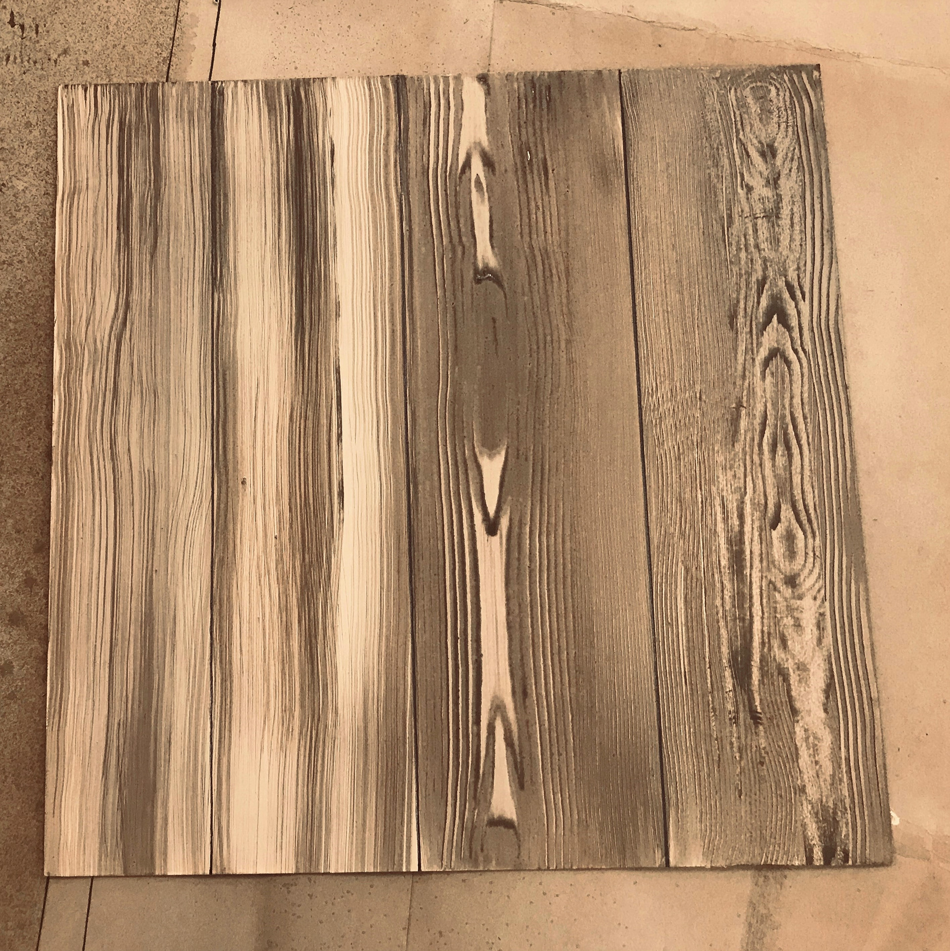 Wood grain - Graduate course assignment