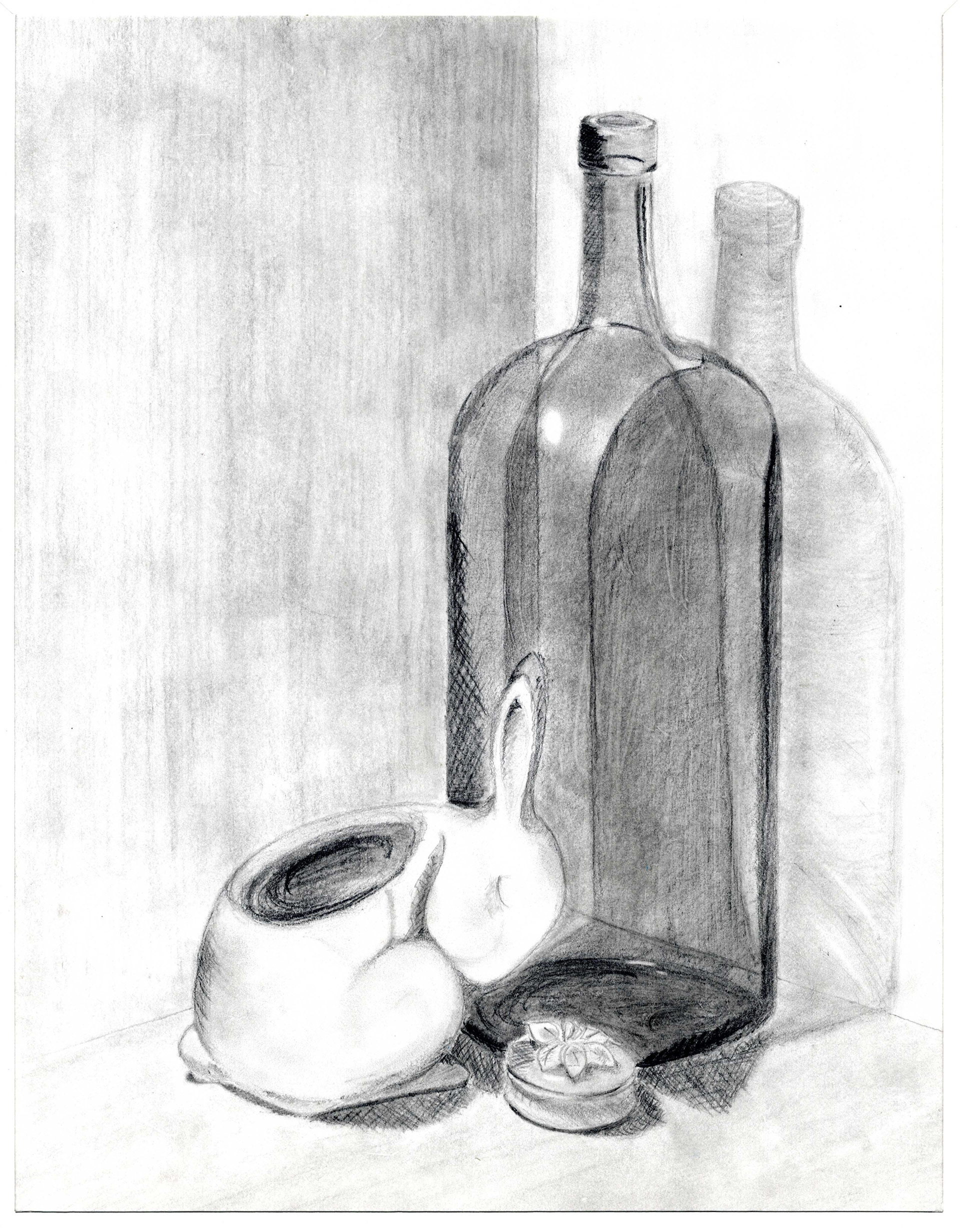 still life - pencil