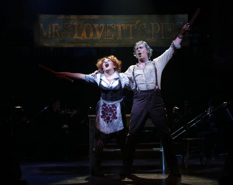 Sweeney Todd - Connecticut Repertory Theatre - pounced, handlettered sign