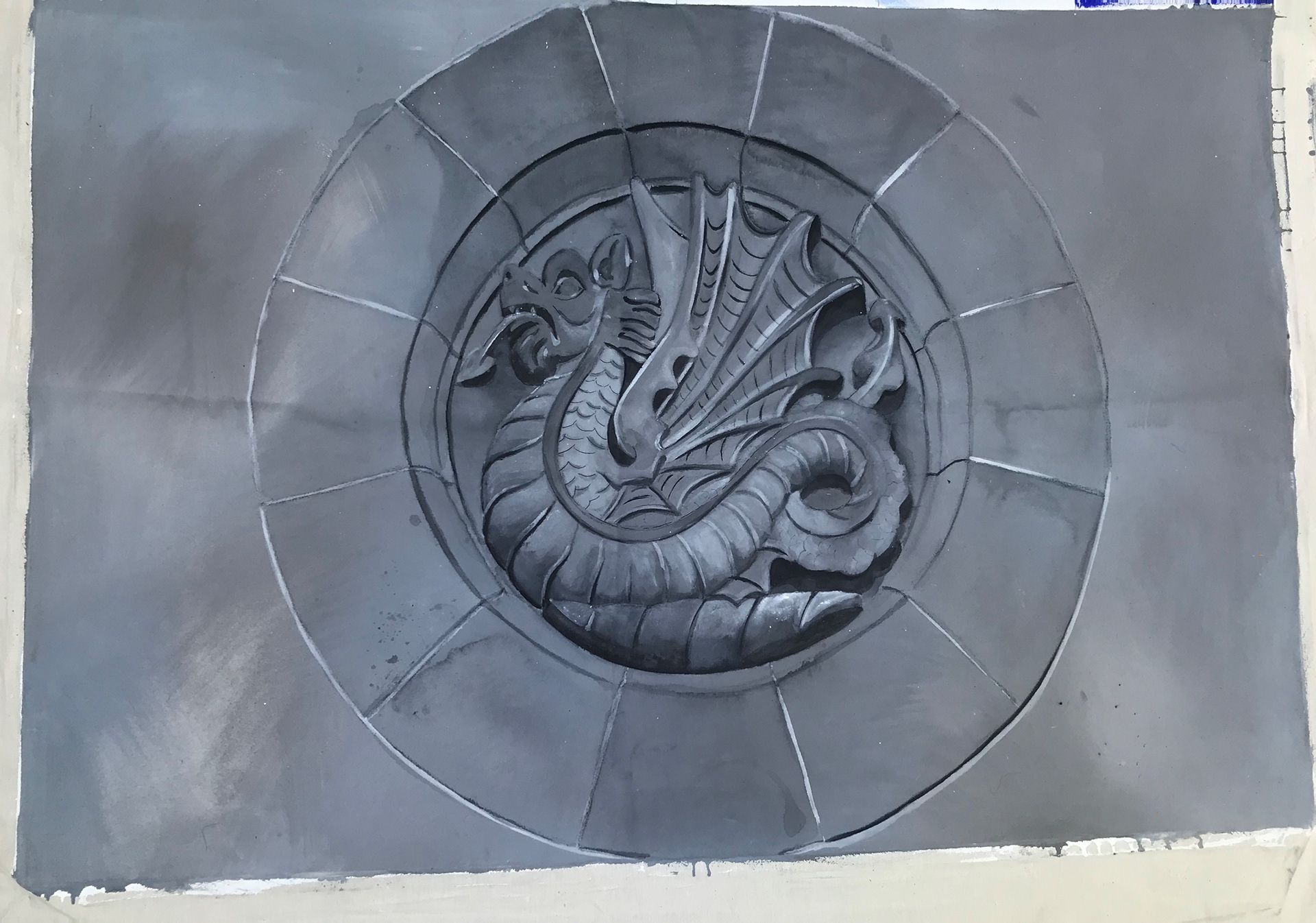 Bas-relief - Graduate course assignment