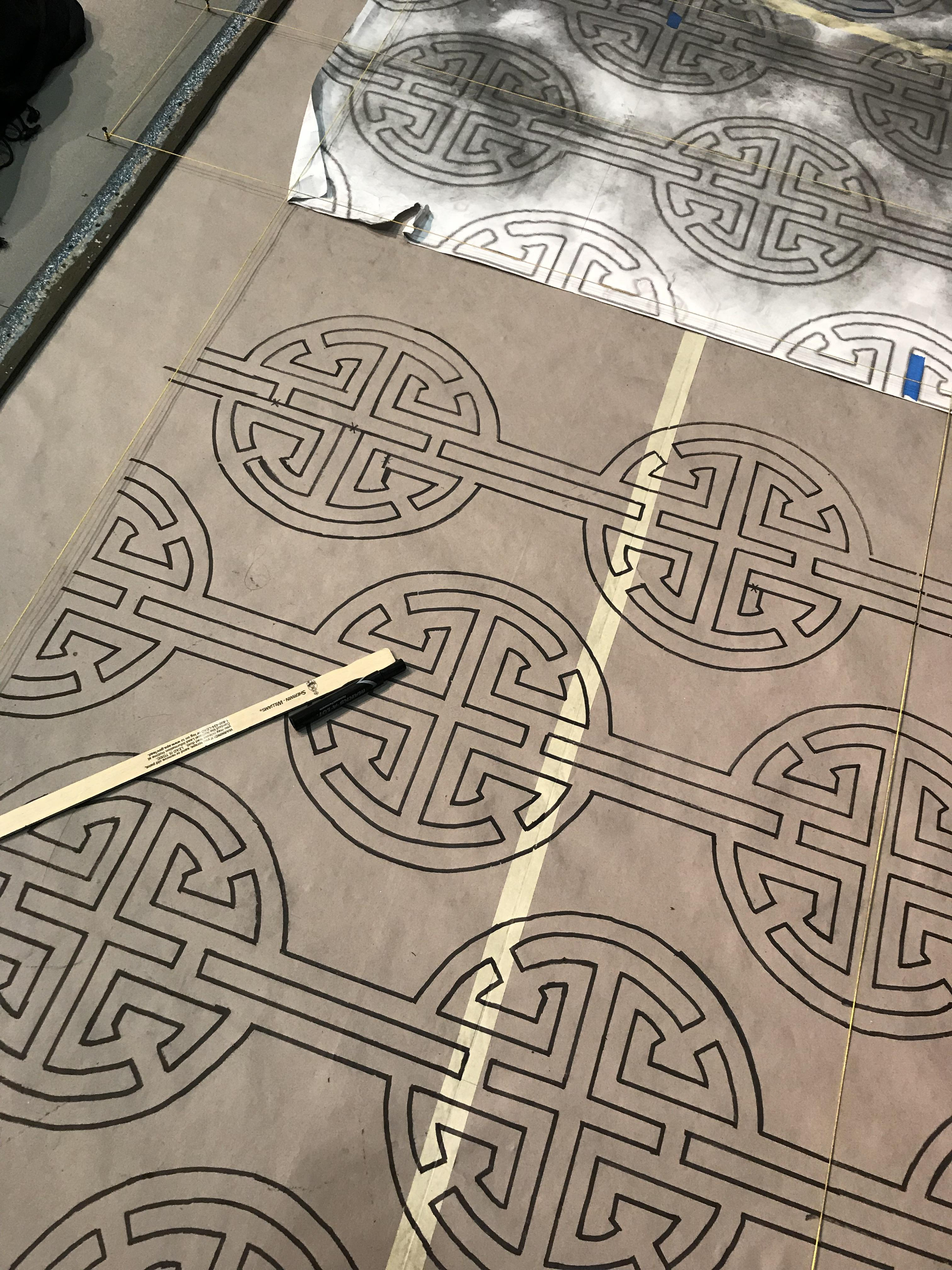 The Mystery of Edwin Drood - Connecticut Repertory Theatre - drop layout