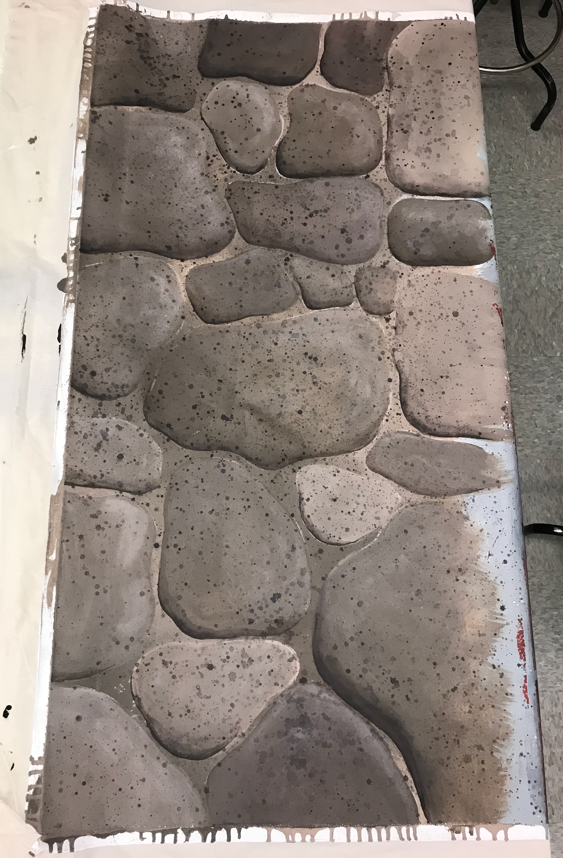 River rock - Graduate course assignment