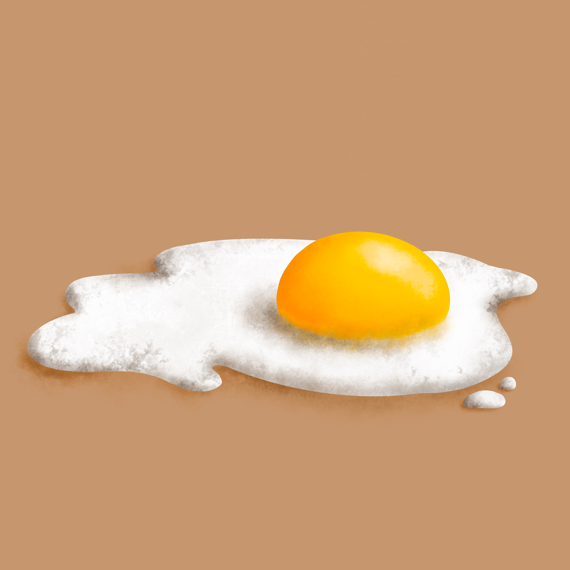 fried egg - Procreate (class)