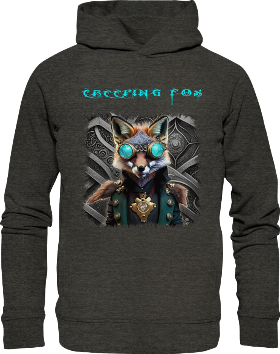 Hoodie - Dark Heather Grey - vorne
