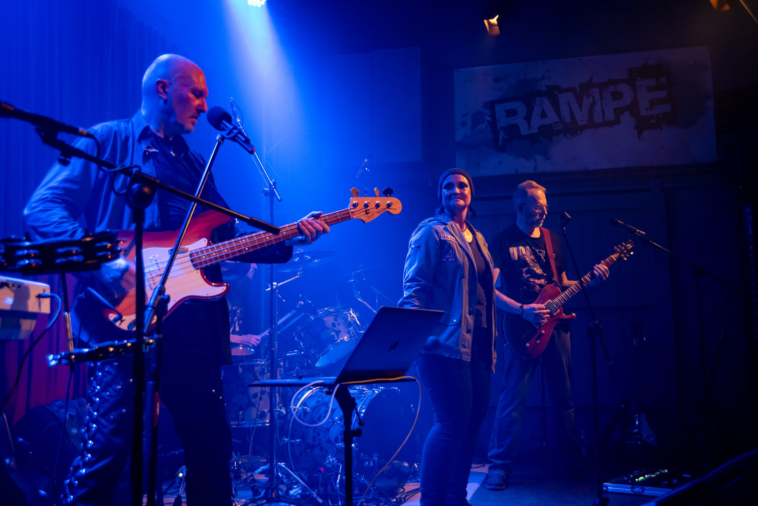 Peter Nusch (bass) - Jutta Nusch (vocals) - Dirk Kirstein (lead guitar)