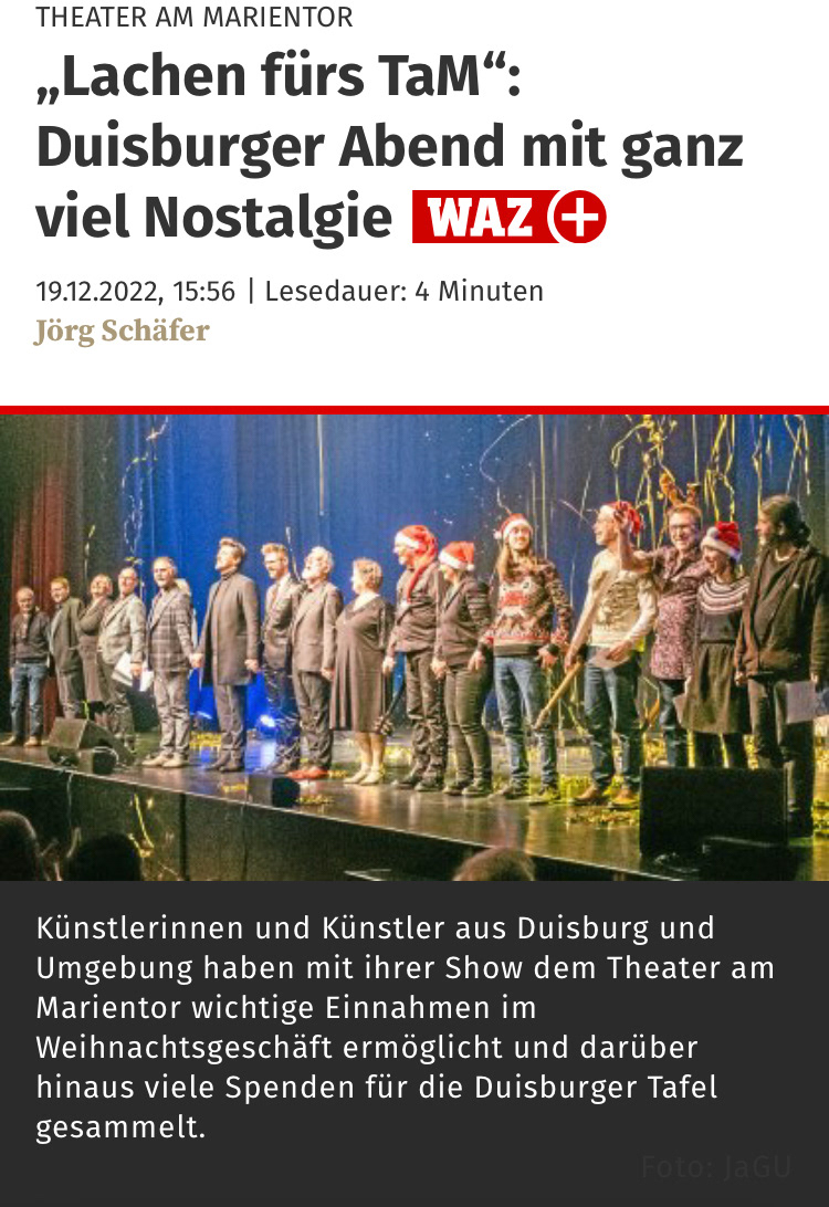 WAZ vom 19.12.2022