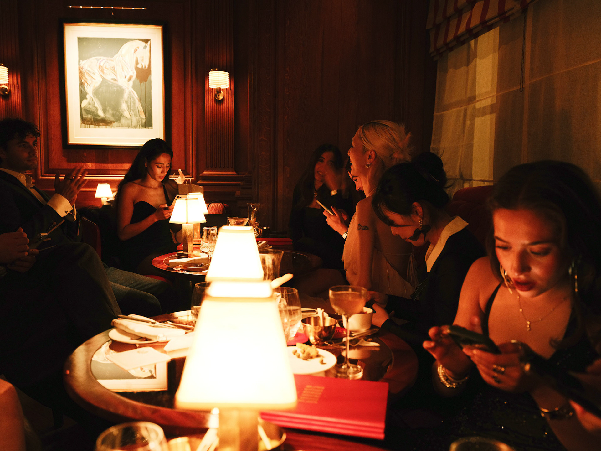 Kat's private party at Raffles London