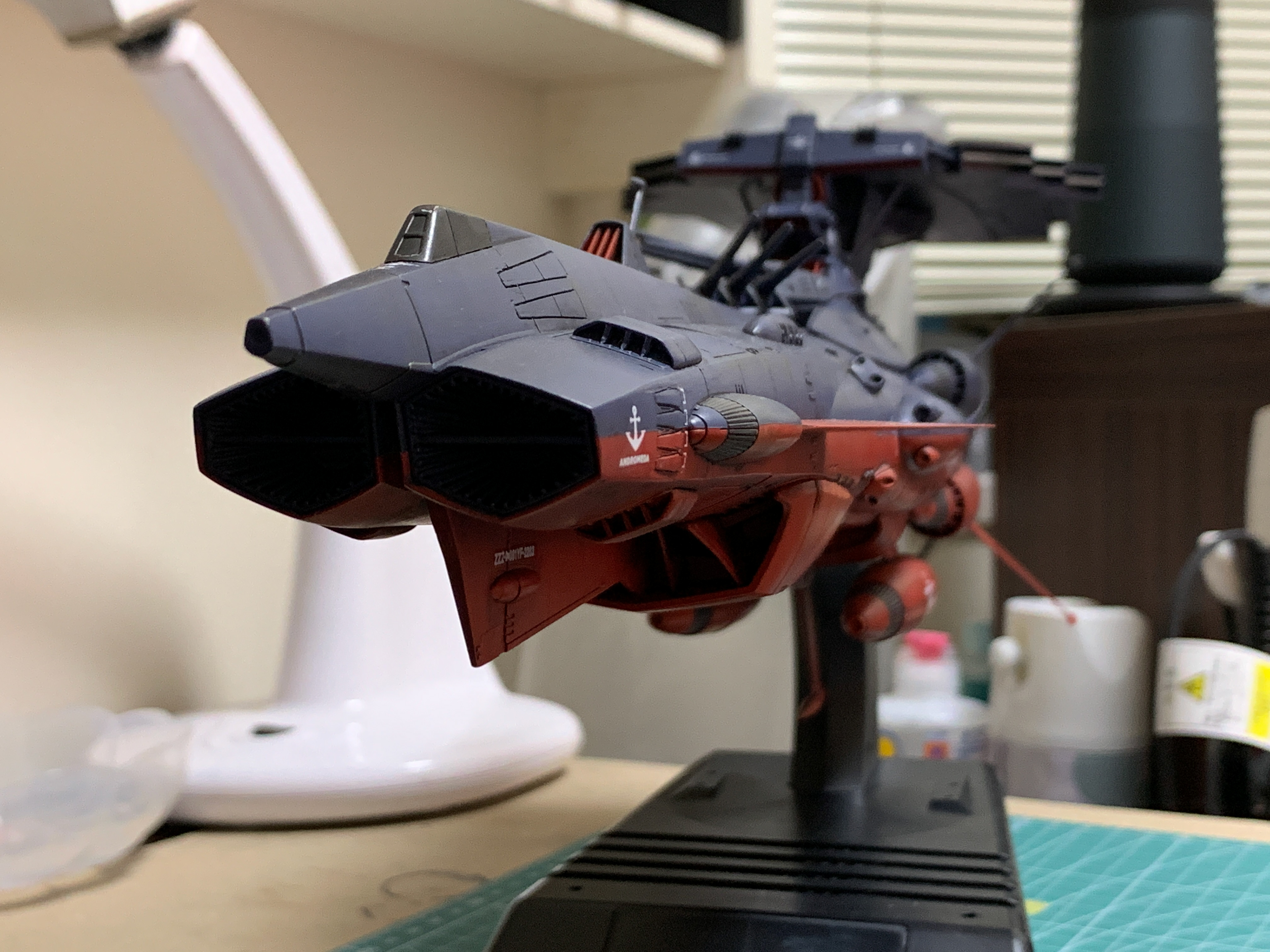 YAZ 趣味のプラモデル - バンダイ 1/1000 地球連邦アンドロメダ級DX