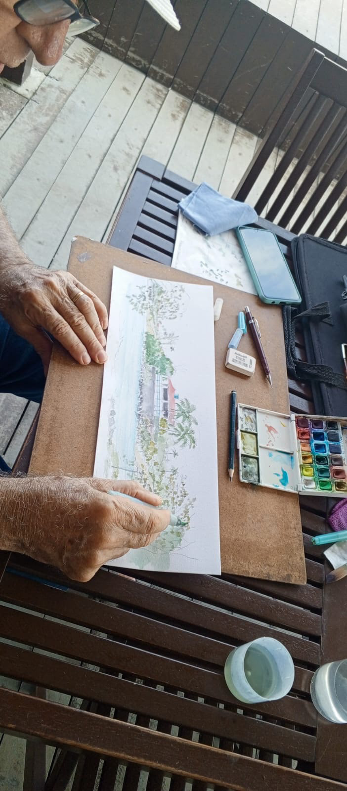 Drawing by Domings Linheiro