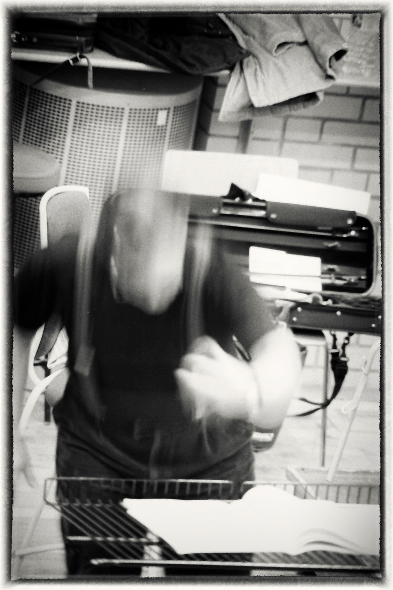 Sakari Oramo rehearsing the CBSO in 2005
