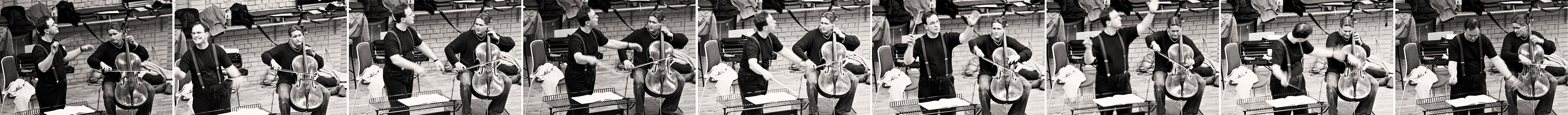 Sakari Oramo rehearsing the CBSO in 2005