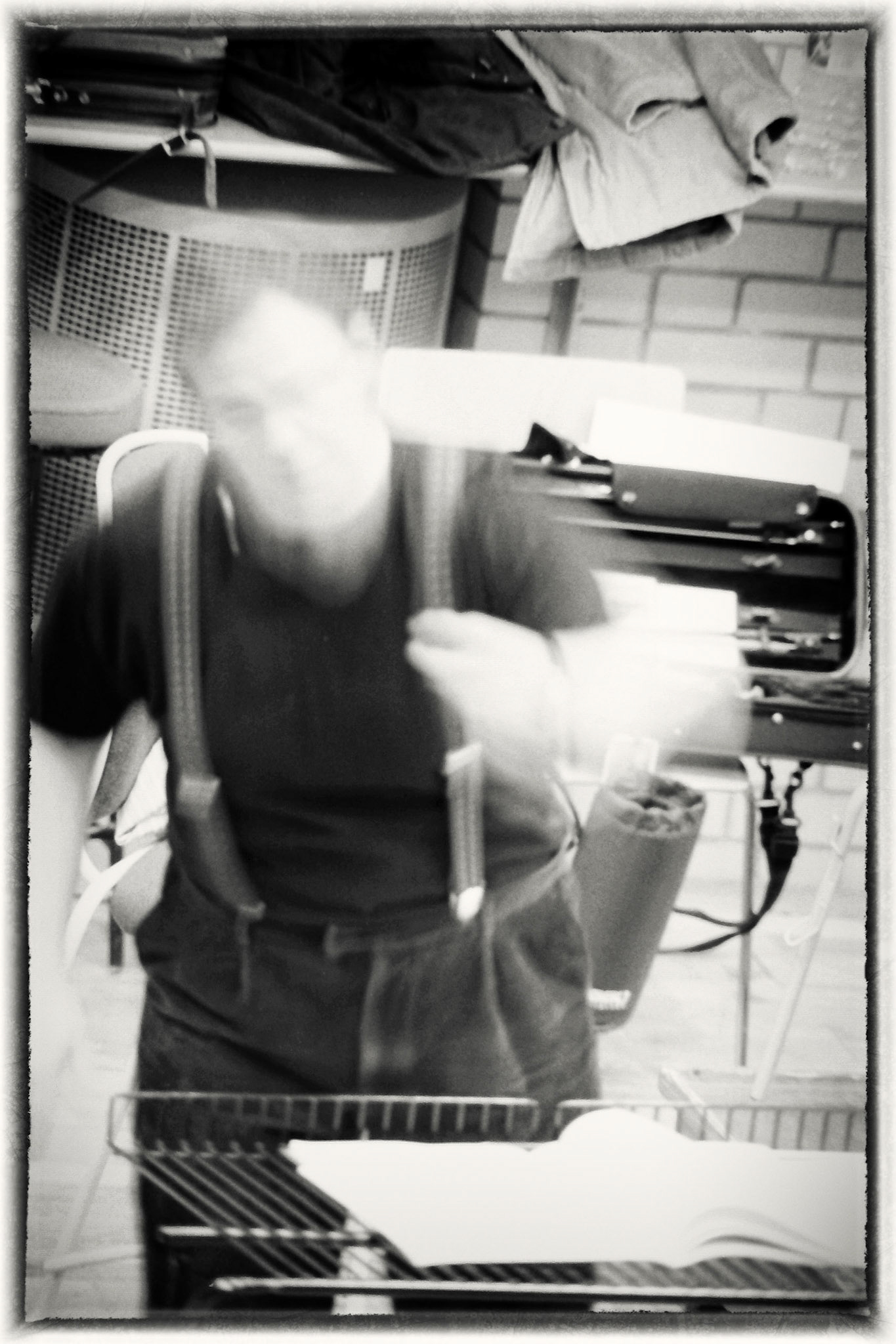 Sakari Oramo rehearsing the CBSO in 2005