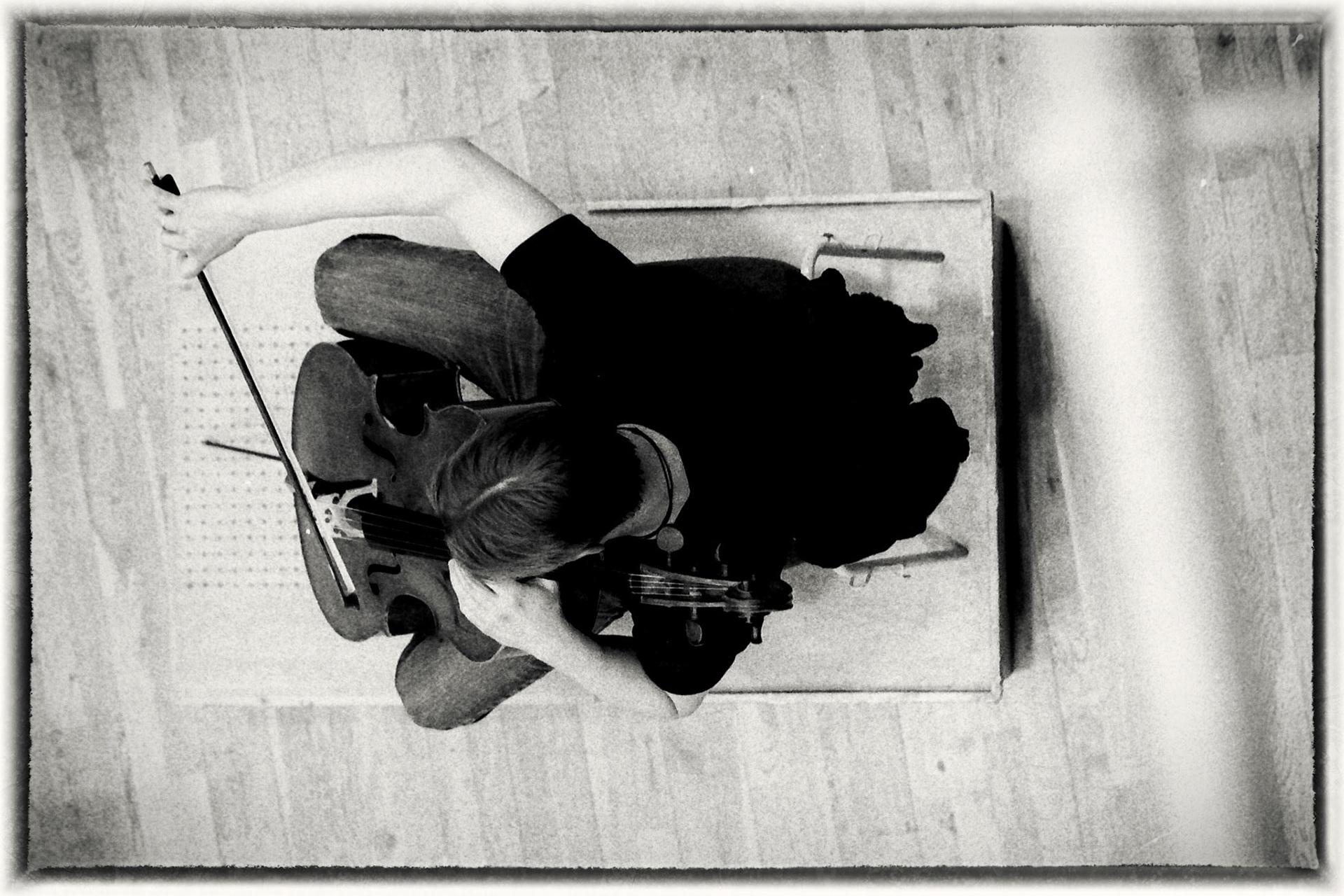 Sakari Oramo rehearsing the CBSO in 2005