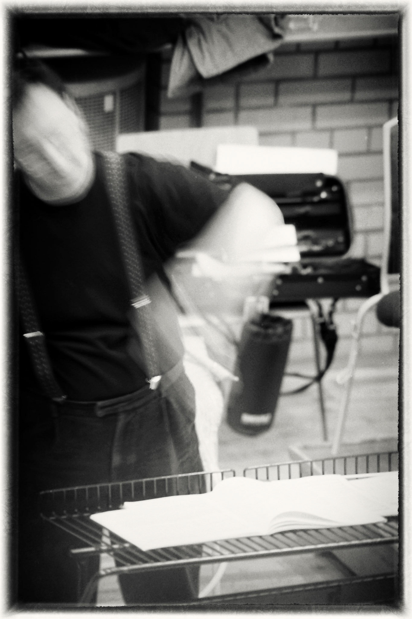 Sakari Oramo rehearsing the CBSO in 2005
