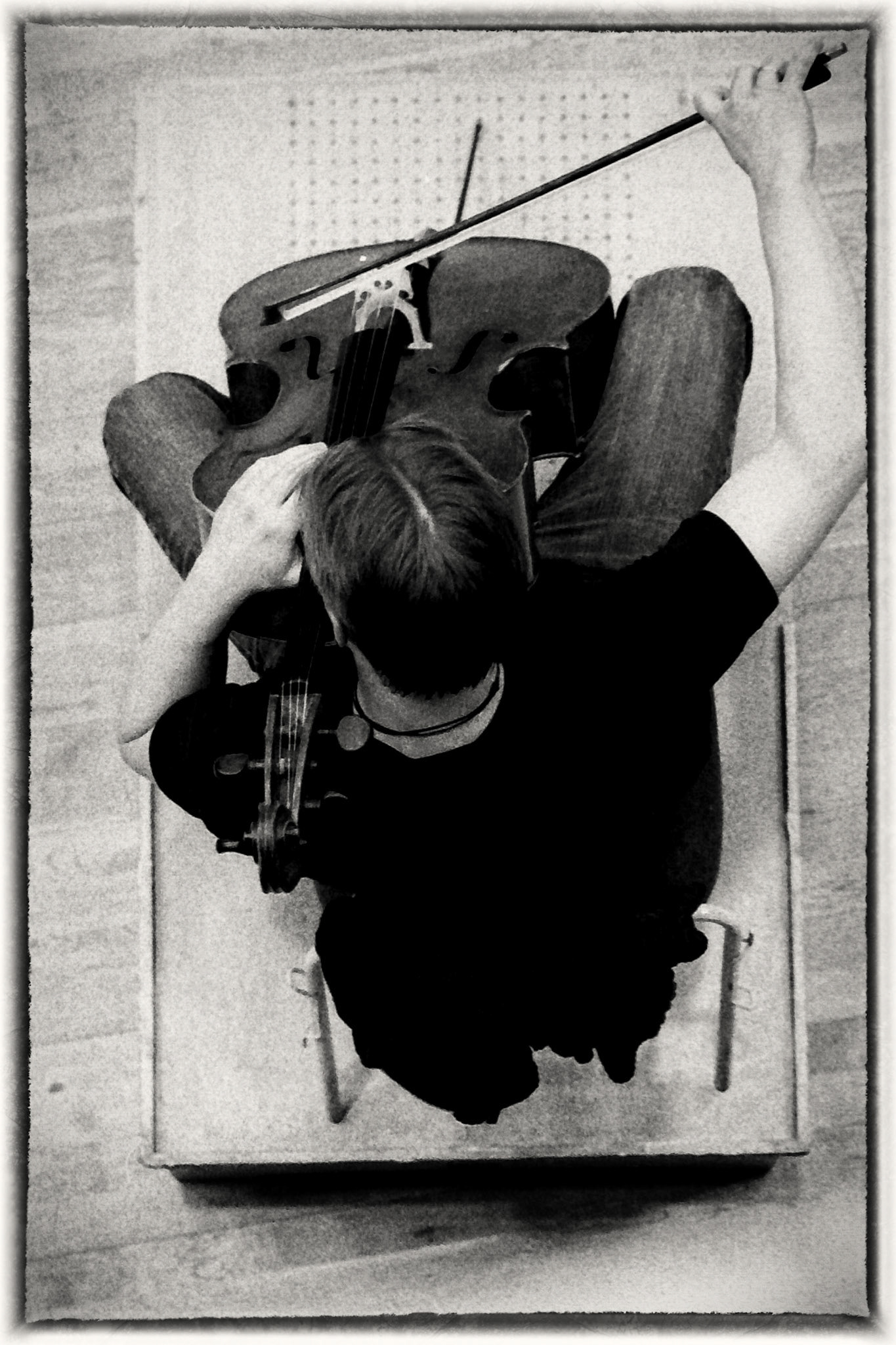 Sakari Oramo rehearsing the CBSO in 2005