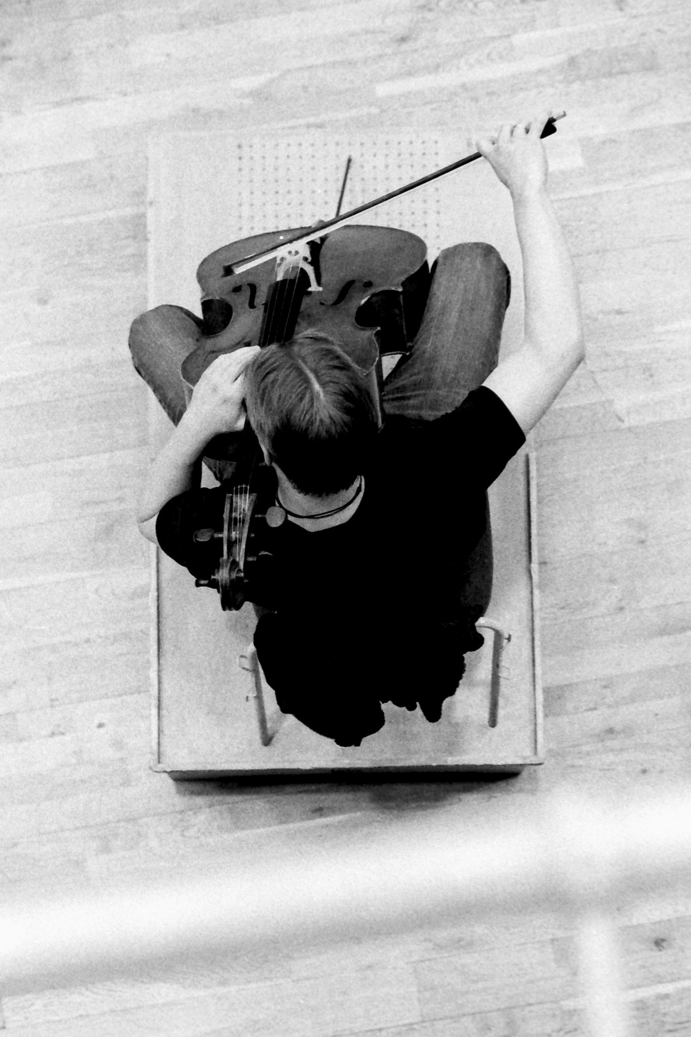 Sakari Oramo rehearsing the CBSO in 2005