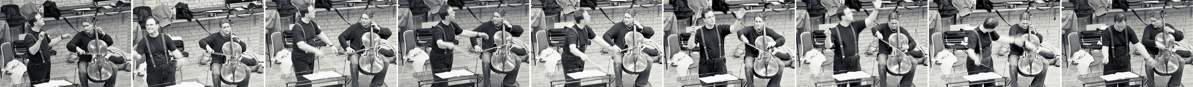 Sakari Oramo rehearsing the CBSO in 2005