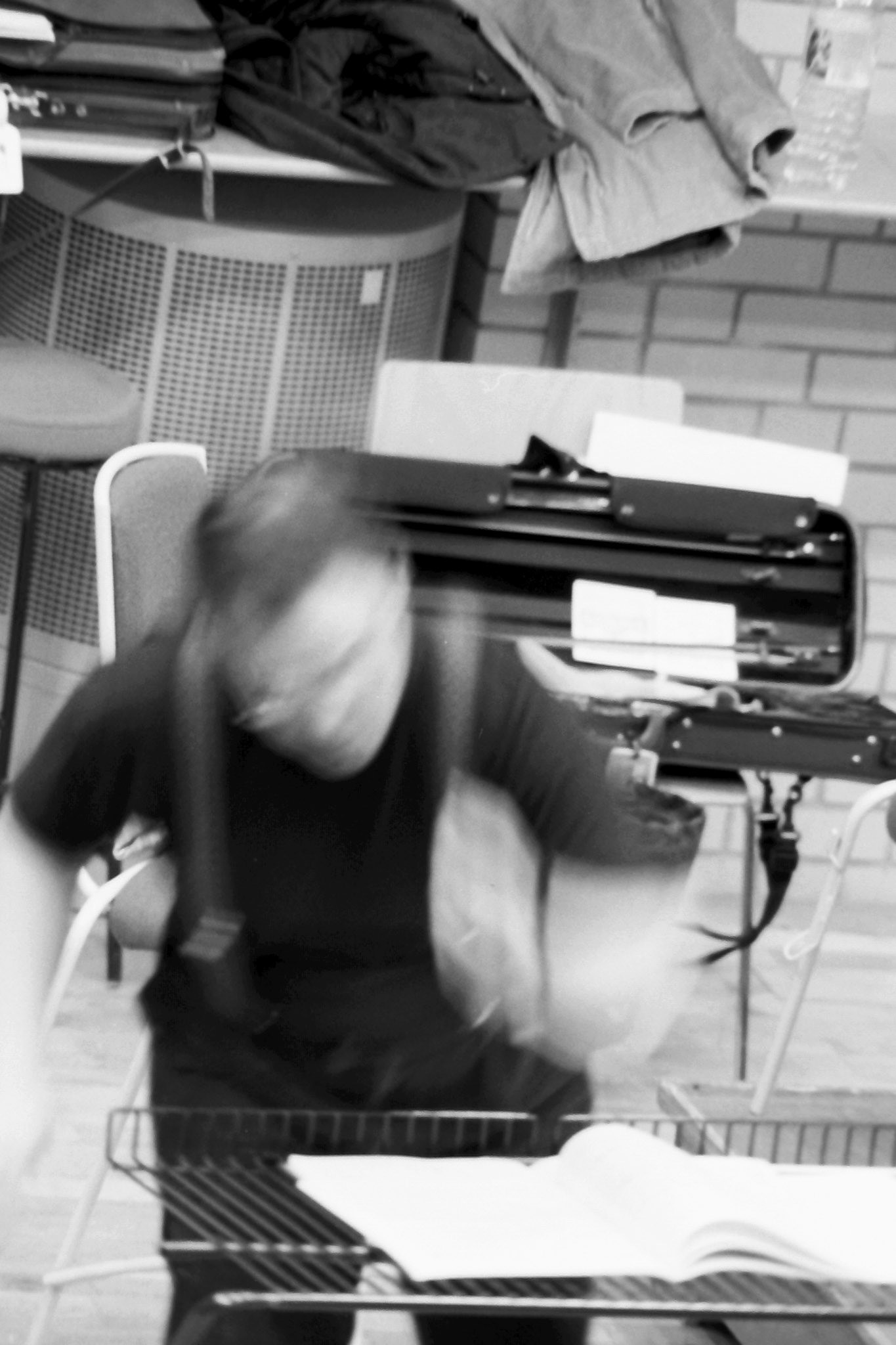 Sakari Oramo rehearsing the CBSO in 2005